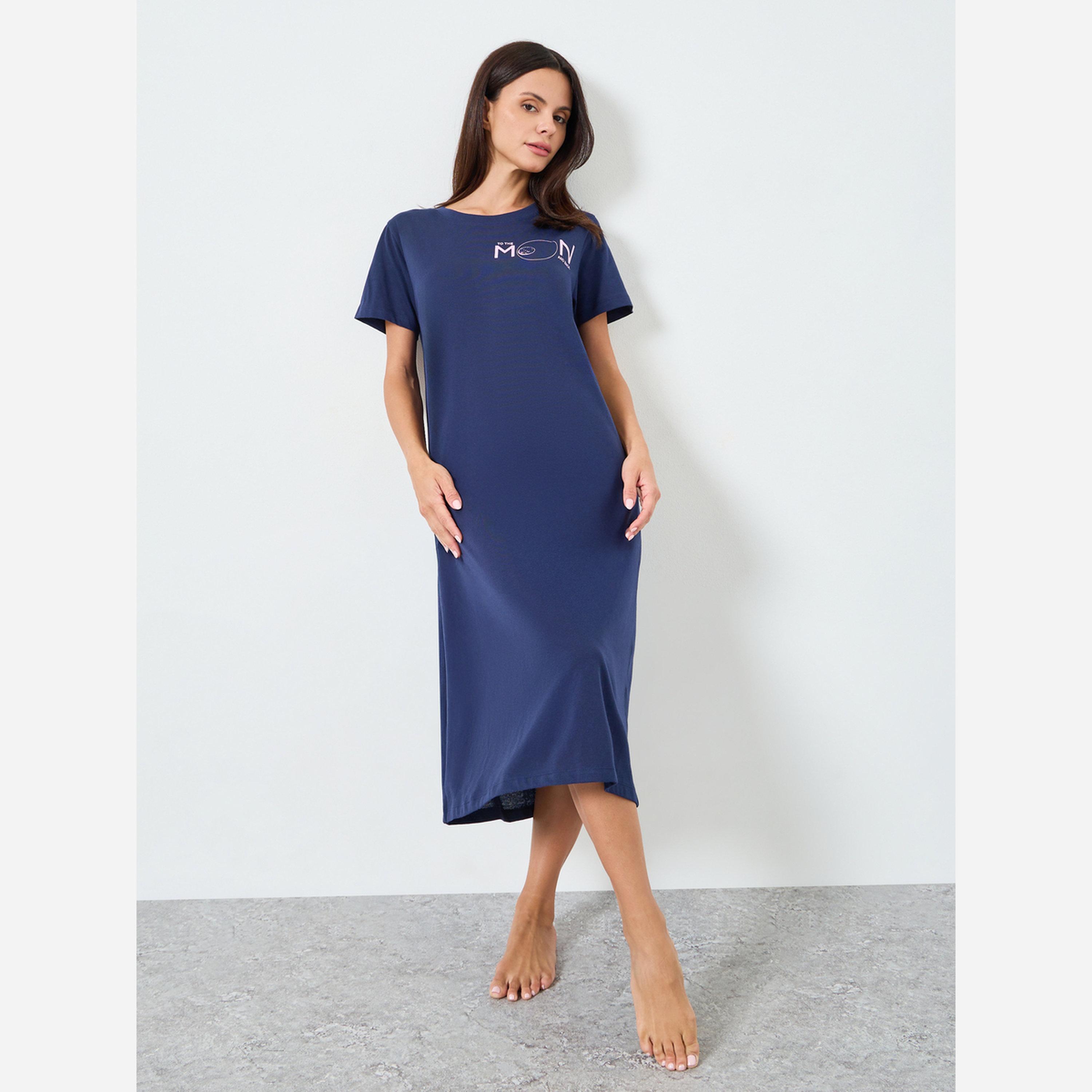 Styli Pack of 2 - Women Printed Slipdress-women-clothing-nightwear-nighties-image-6