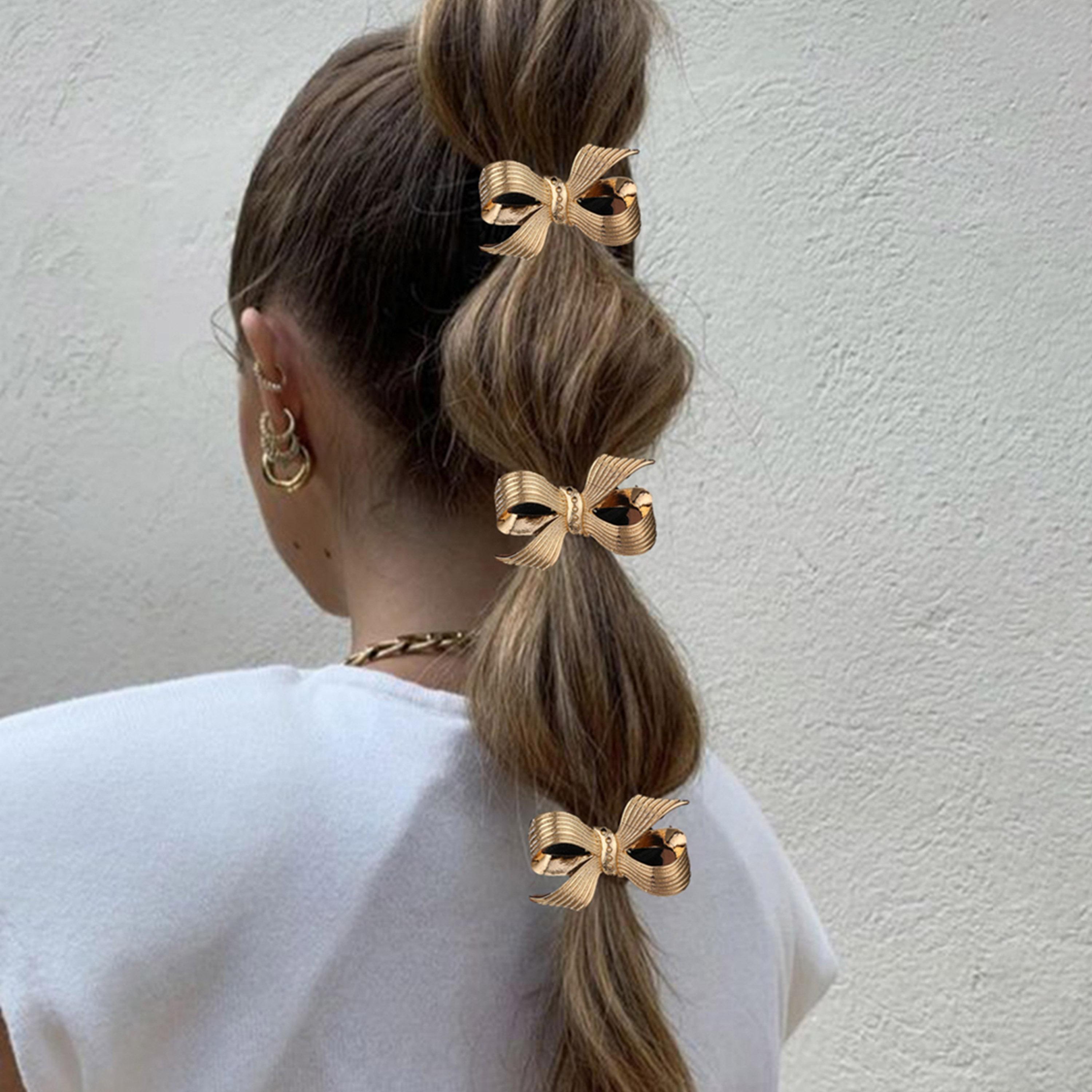 تيك تو - مجموعة من 3 ربطات شعر على شكل فيونكة-women-hairaccessories-others-image-2