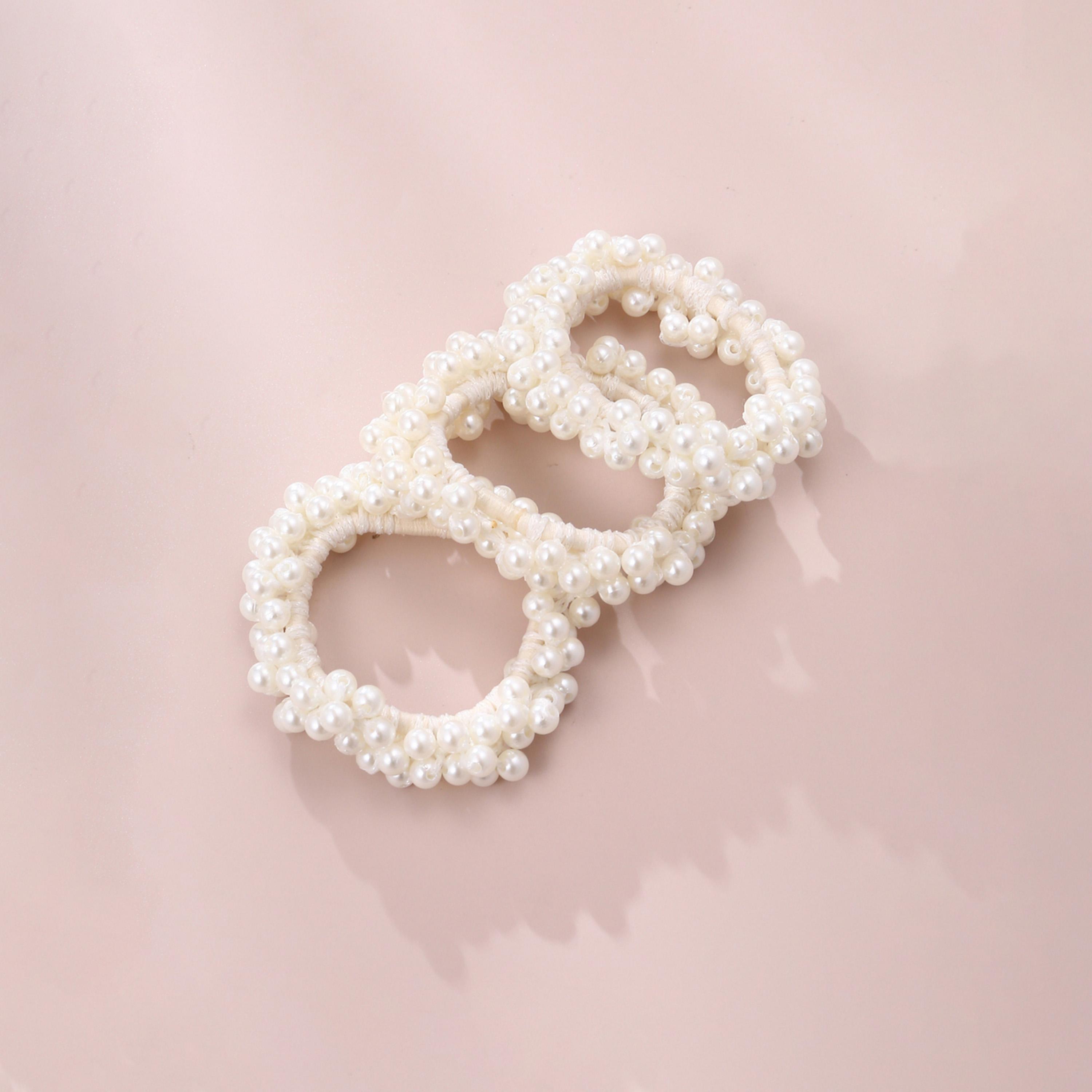 تيك تو - مجموعة من 3 ربطات شعر من اللؤلؤ الصناعي-women-hairaccessories-others-image-3