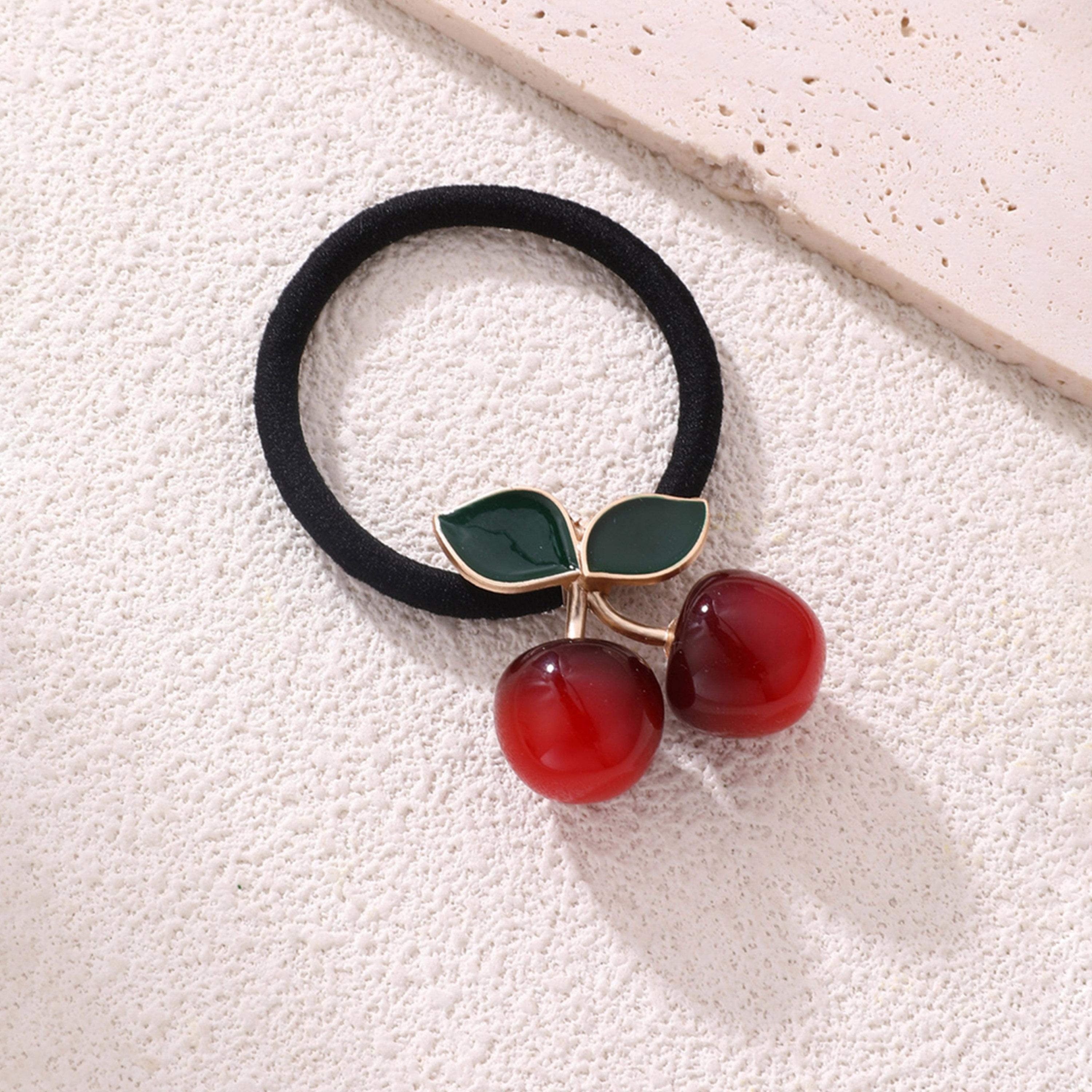 Take Two Set of 3 - Cherry Shape Hair Tie-women-hairaccessories-others-image-3