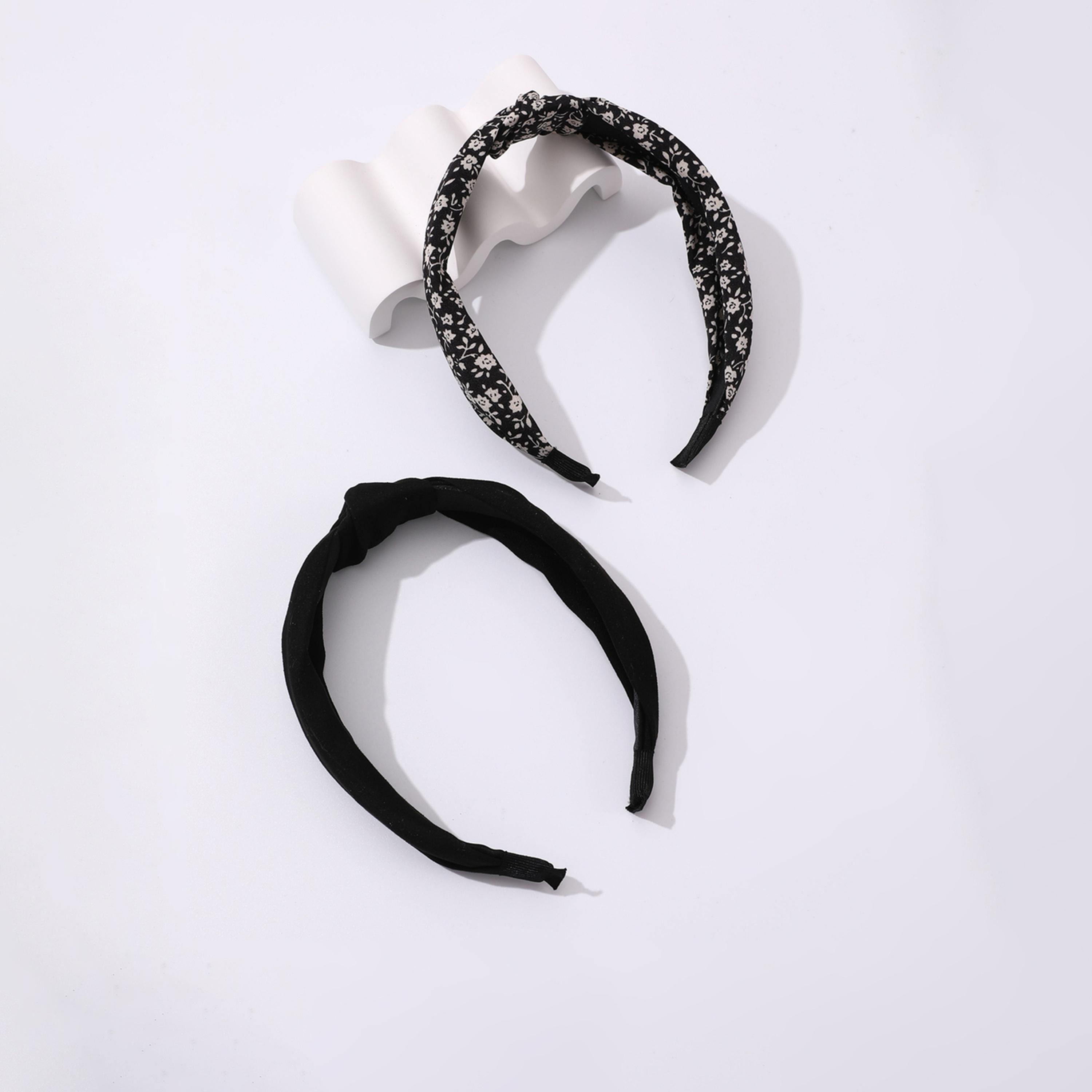 تيك تو - مجموعة من قطعتين - بندانة رأس ملتوية-women-hairaccessories-bands-image-1