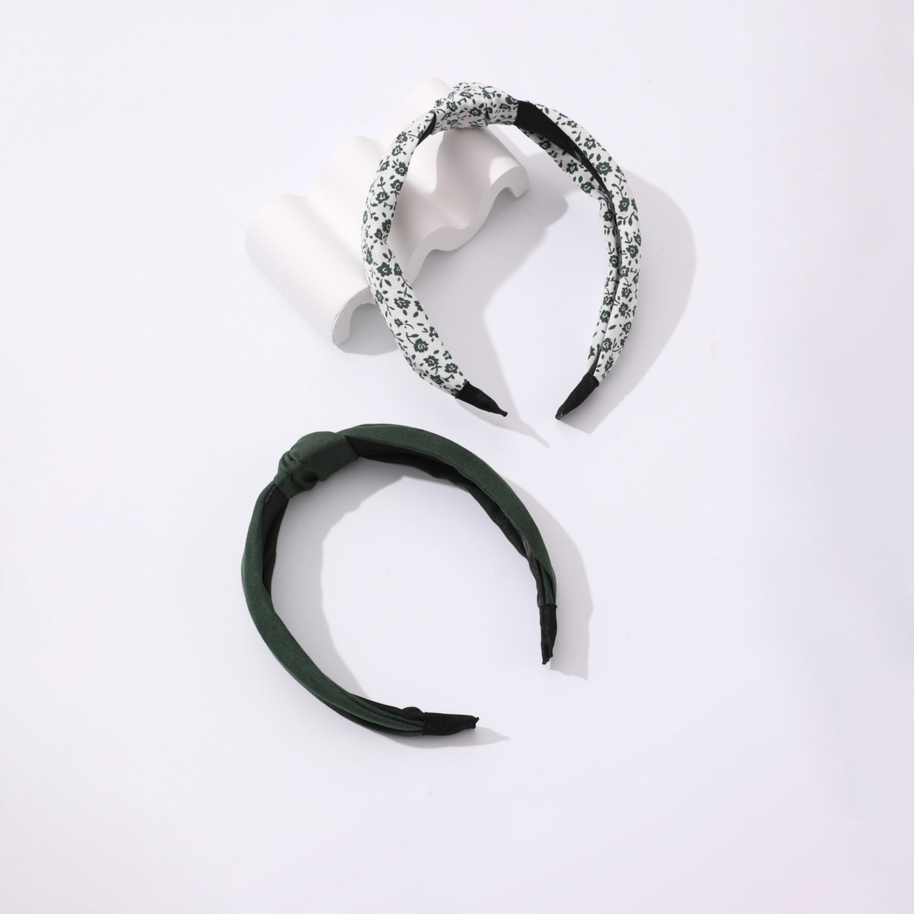 تيك تو - مجموعة من قطعتين - بندانة رأس ملتوية-women-hairaccessories-bands-image-6
