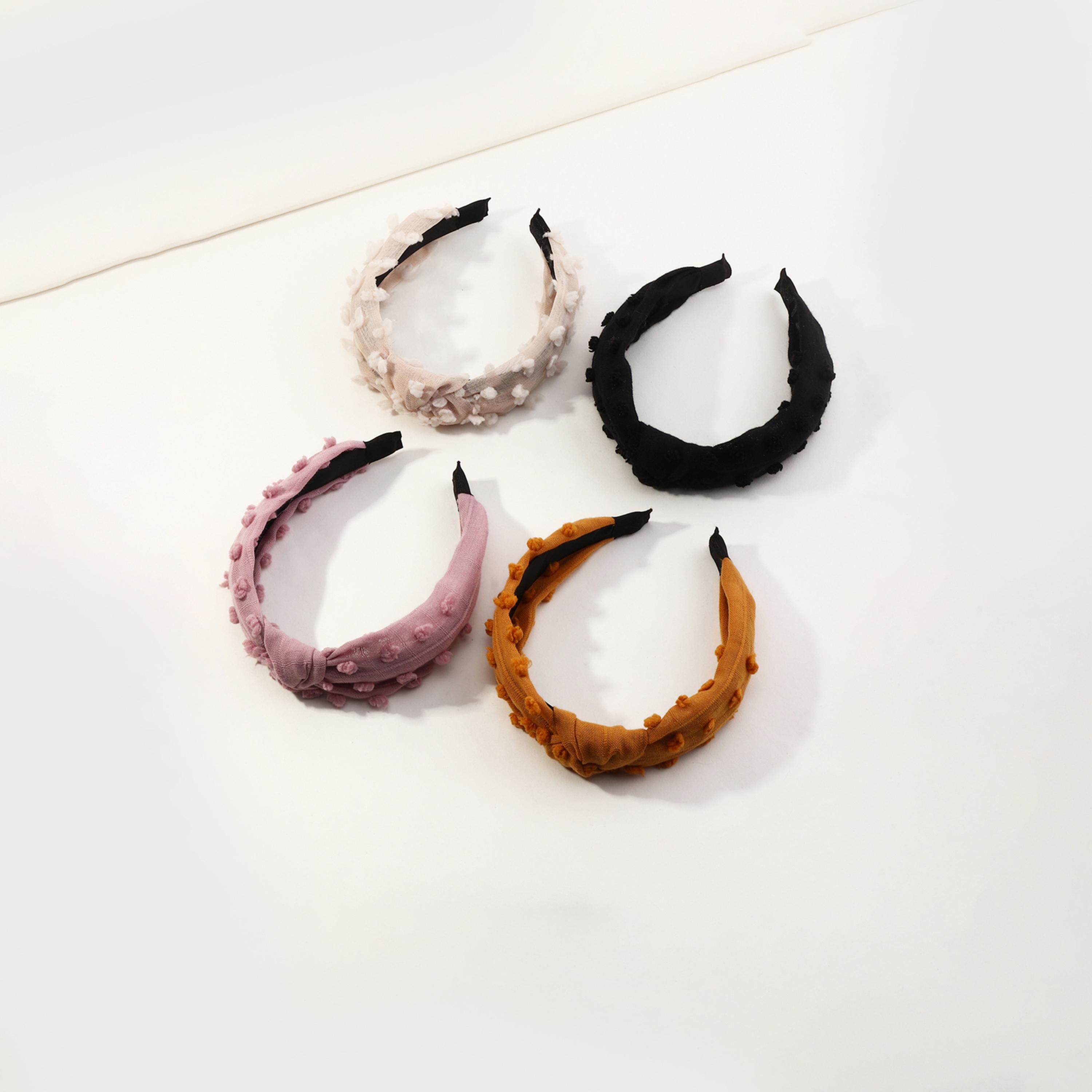 تيك تو - مجموعة من 4 - بندانة رأس ملتوية-women-hairaccessories-bands-image-1