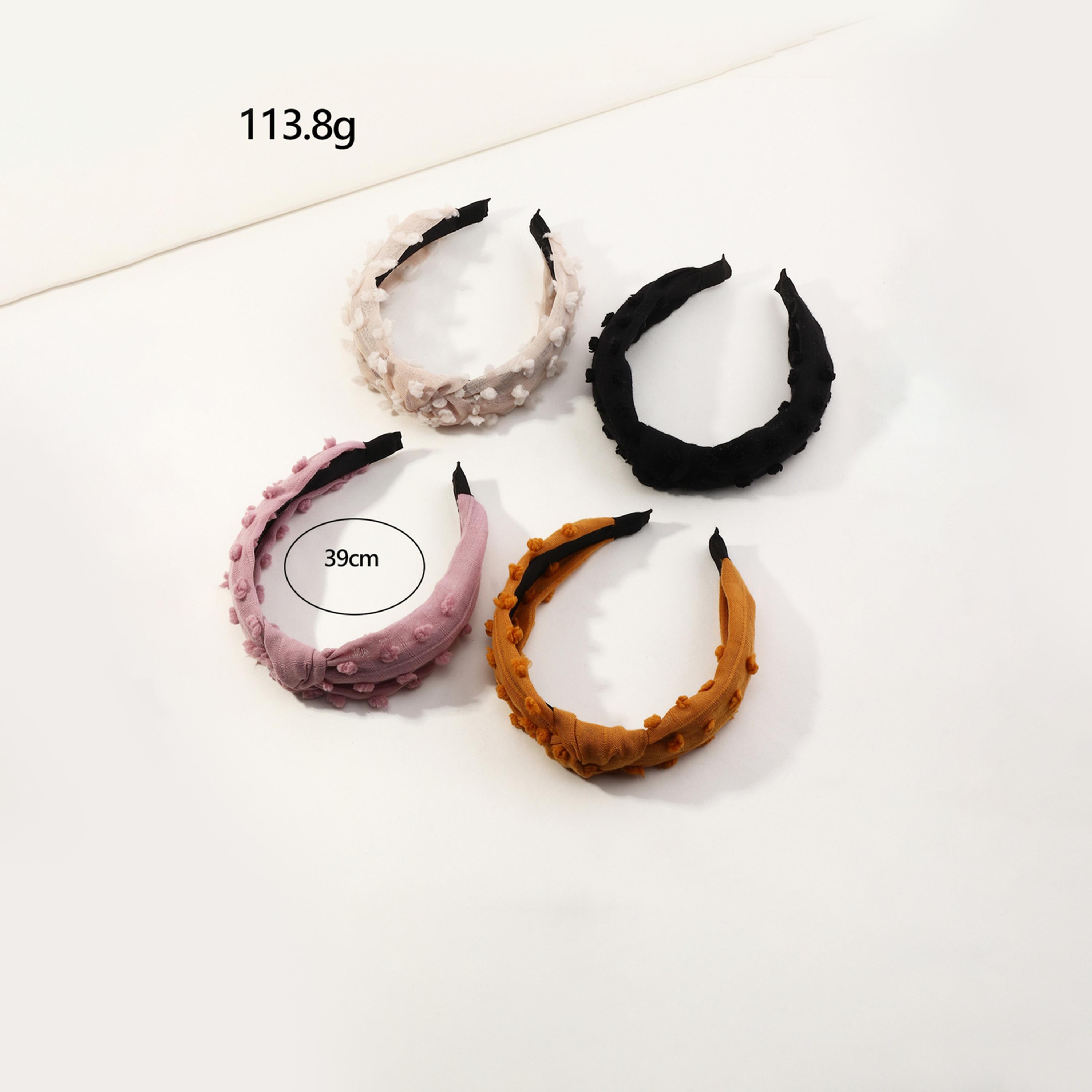تيك تو - مجموعة من 4 - بندانة رأس ملتوية-women-hairaccessories-bands-image-4