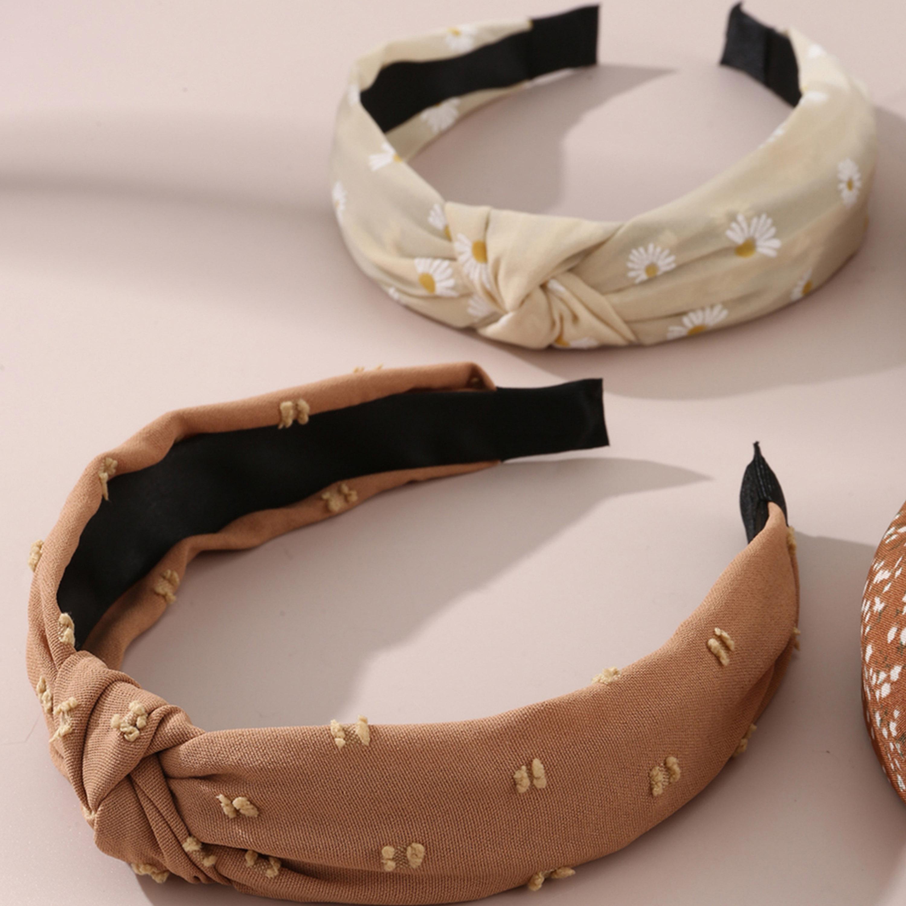 تيك تو - مجموعة من 4 - بندانة رأس ملتوية-women-hairaccessories-bands-image-5