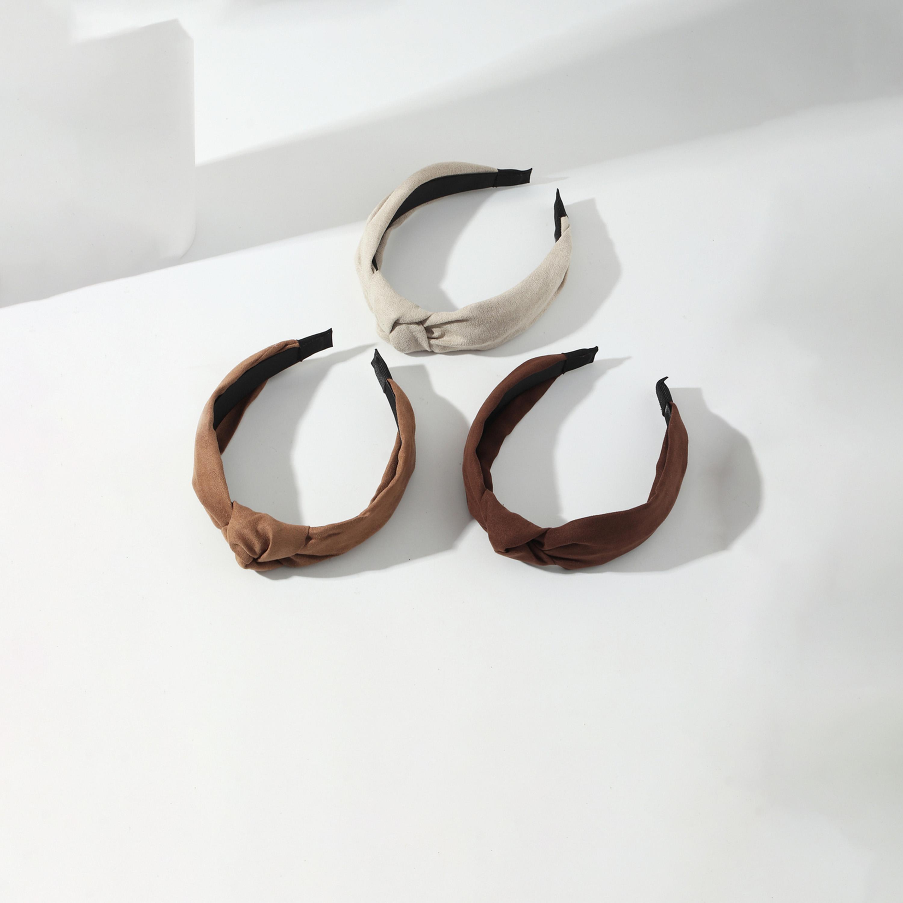 Take Two Set of 3 - Solid Twist Headband-women-hairaccessories-bands-image-1