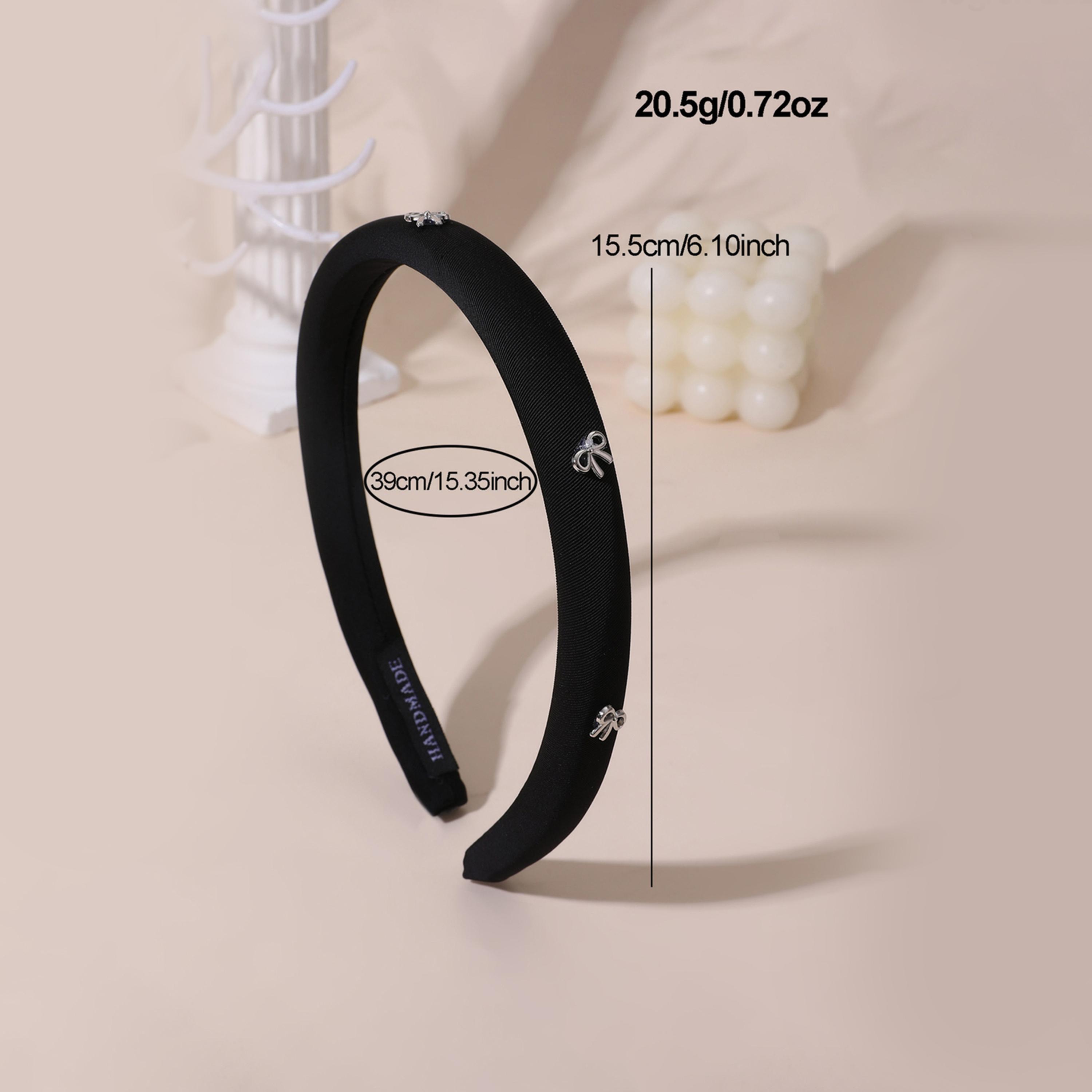 Take Two Set of 3 - Solid Bow Embellished Headband-women-hairaccessories-bands-image-6