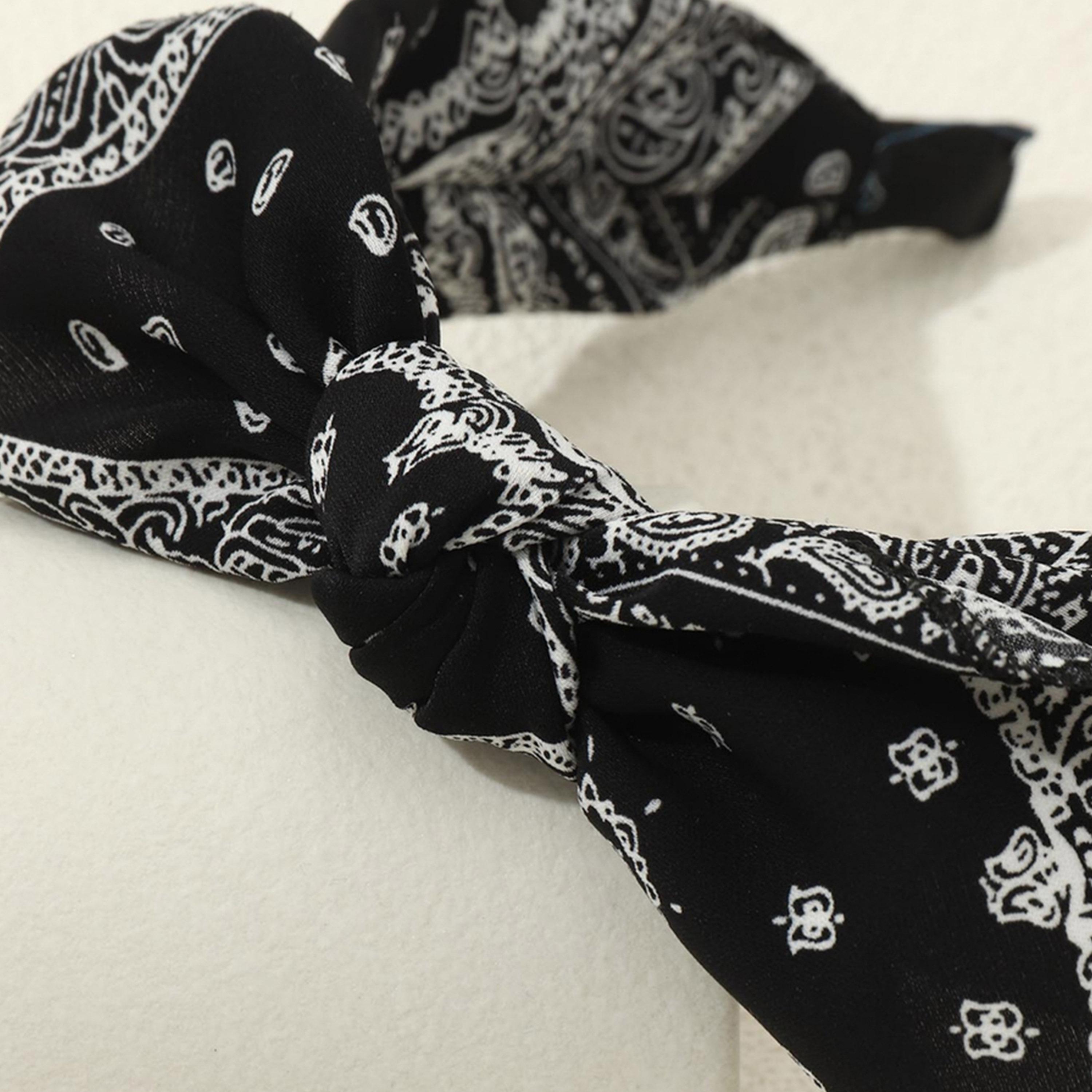 Take Two Graphic Printed Bow Headband-women-hairaccessories-bands-image-4