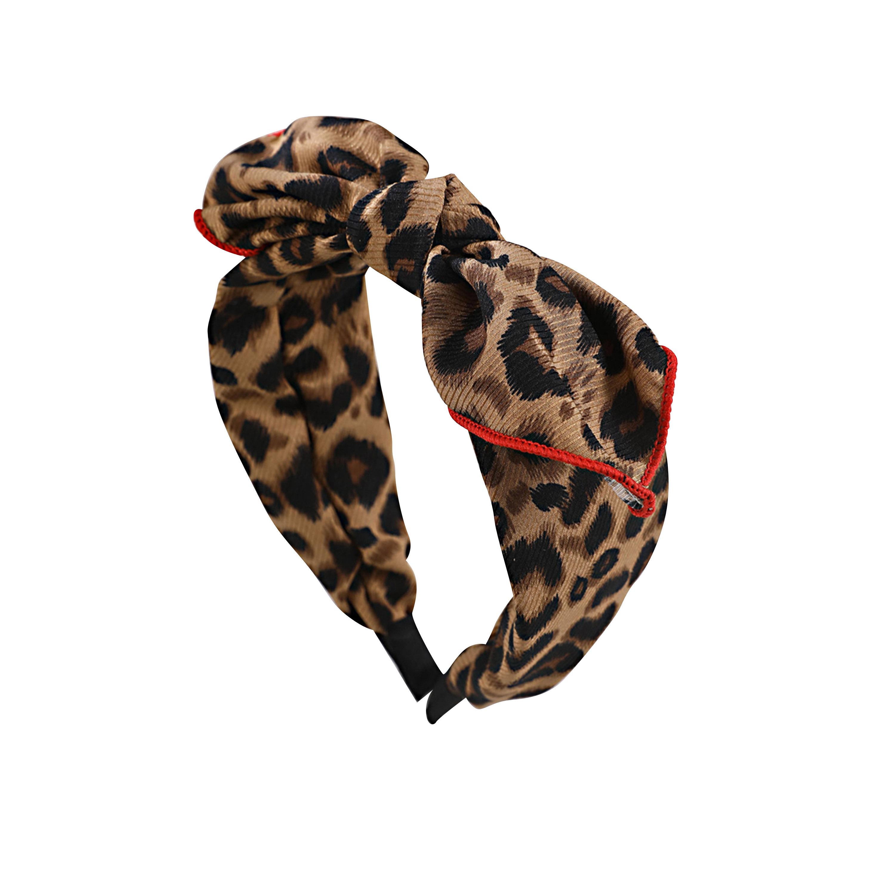 Take Two Leopard Printed Bow Headband-women-hairaccessories-bands-image-1
