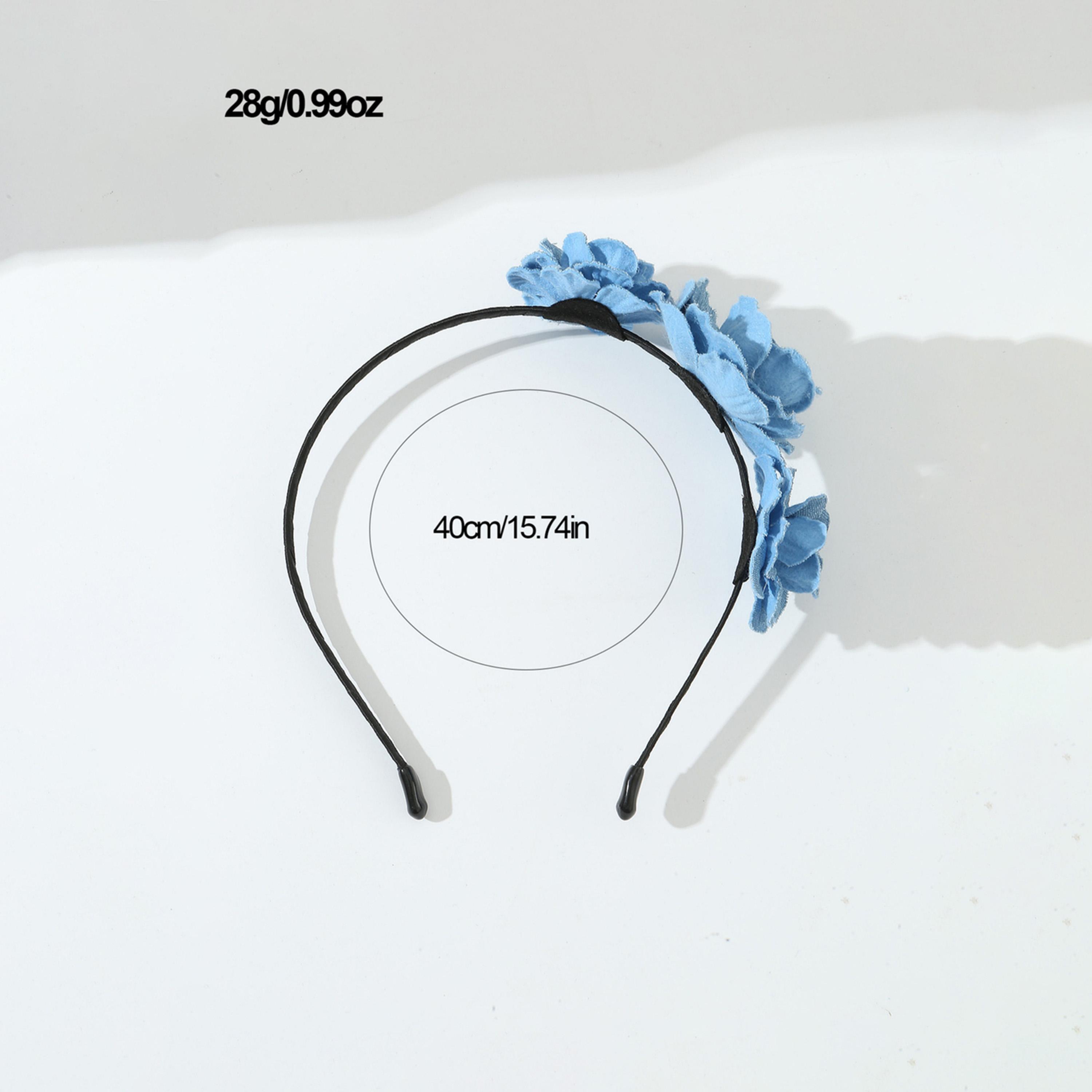 Take Two Blue Denim Flower Headband-women-hairaccessories-bands-image-4