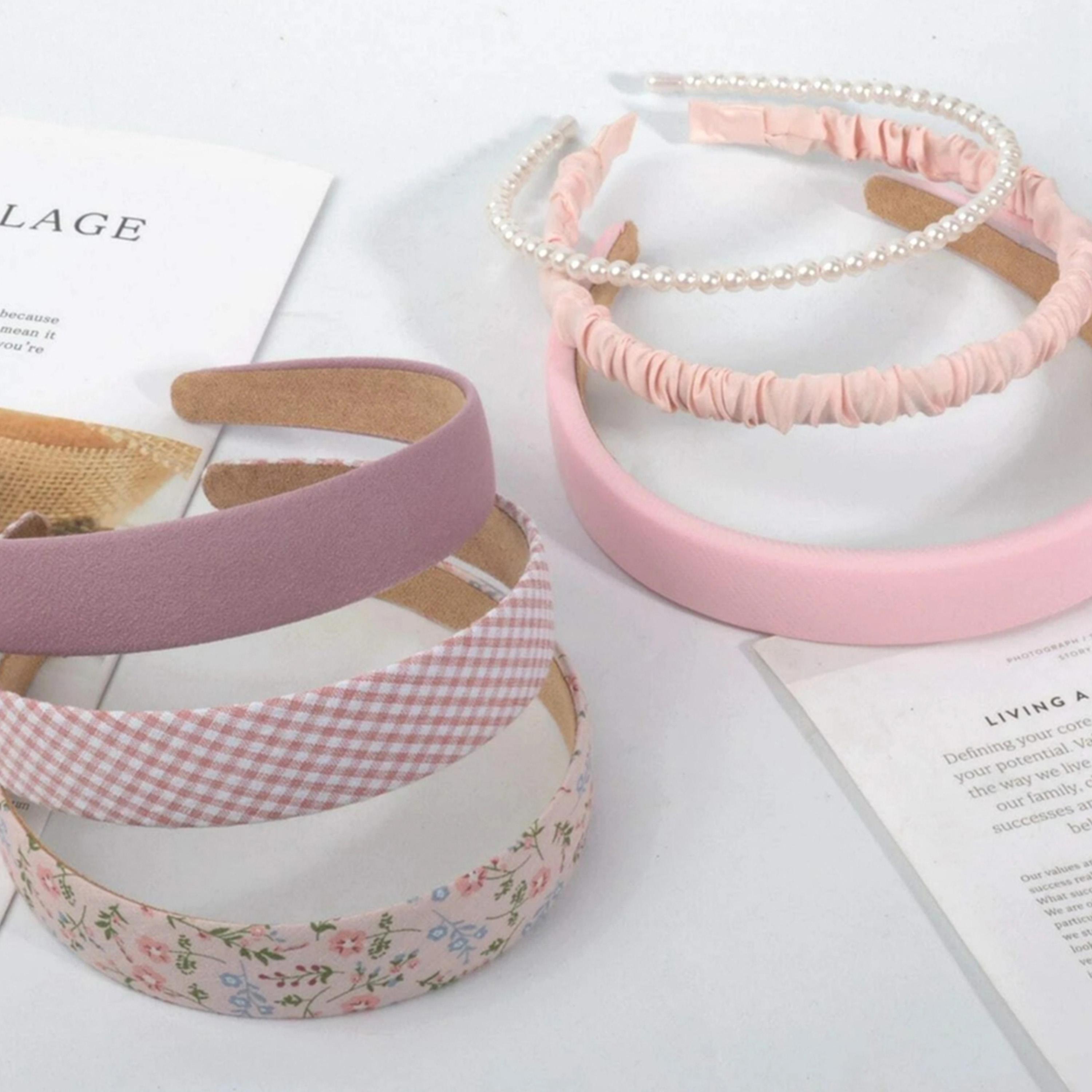 Take Two Set of 6 - Pink Assorted Headband-women-hairaccessories-bands-image-4