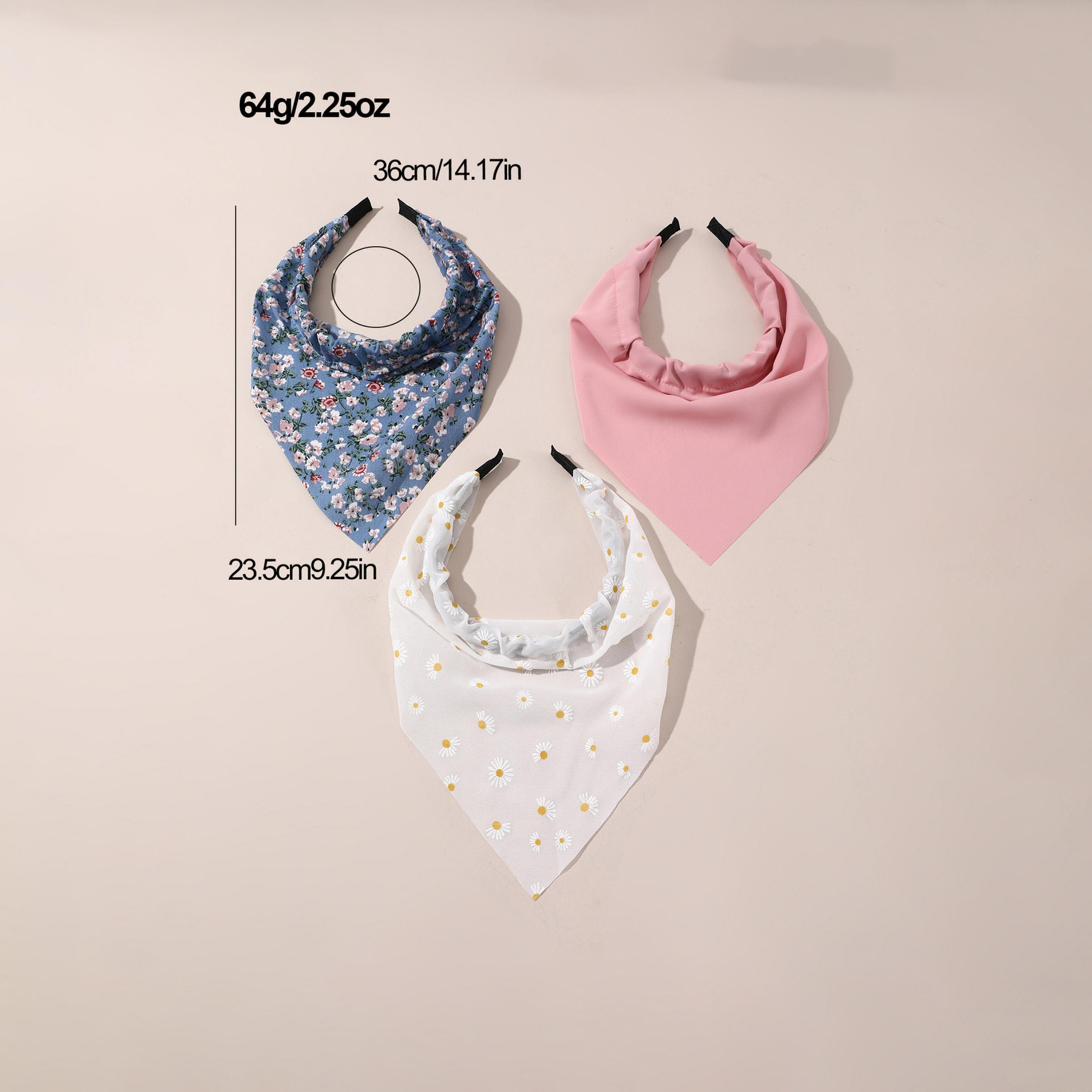 تيك تو - مجموعة من 3 قطع - وشاح رأس مثلث-women-hairaccessories-others-image-2