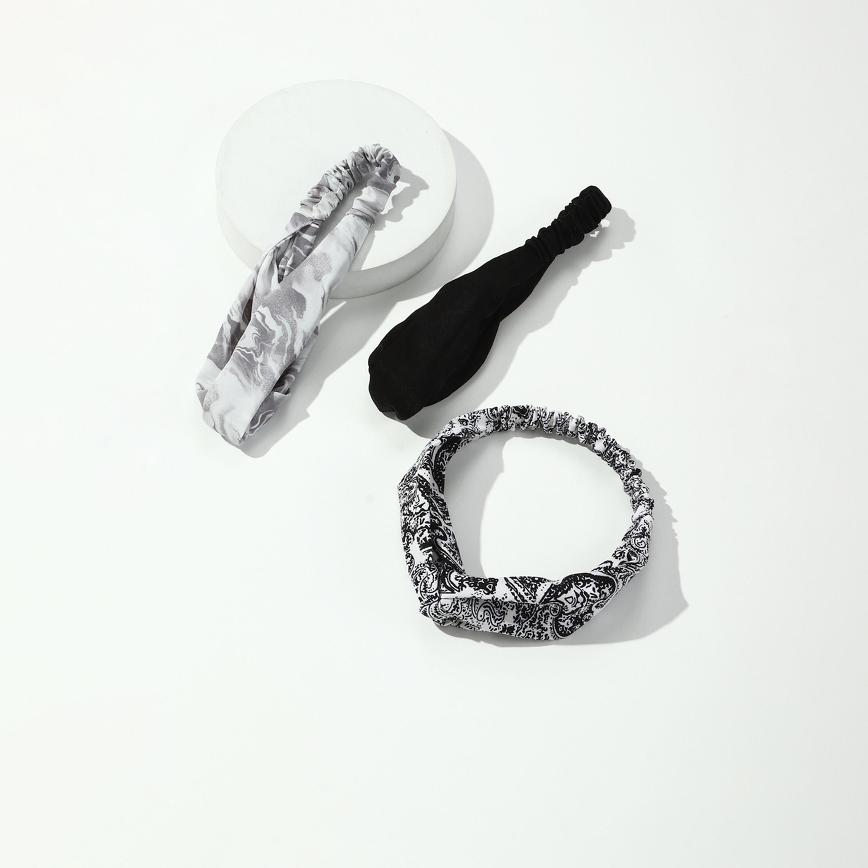 Take Two Set of 3 - Twisted Detail Headband-women-hairaccessories-bands-image-2