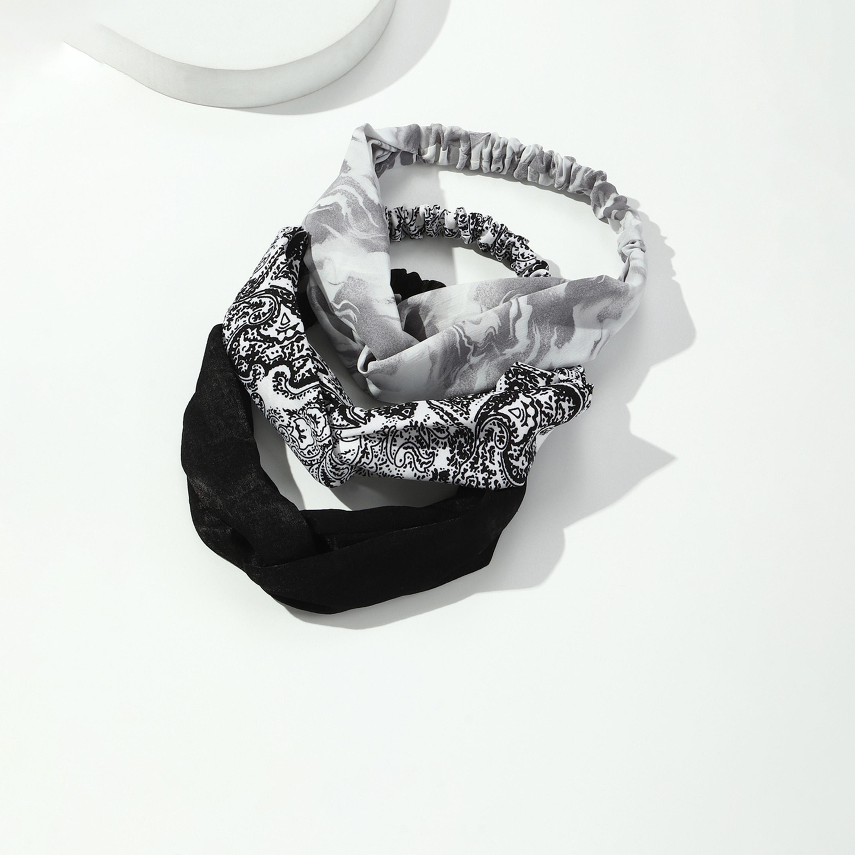 Take Two Set of 3 - Twisted Detail Headband-women-hairaccessories-bands-image-4