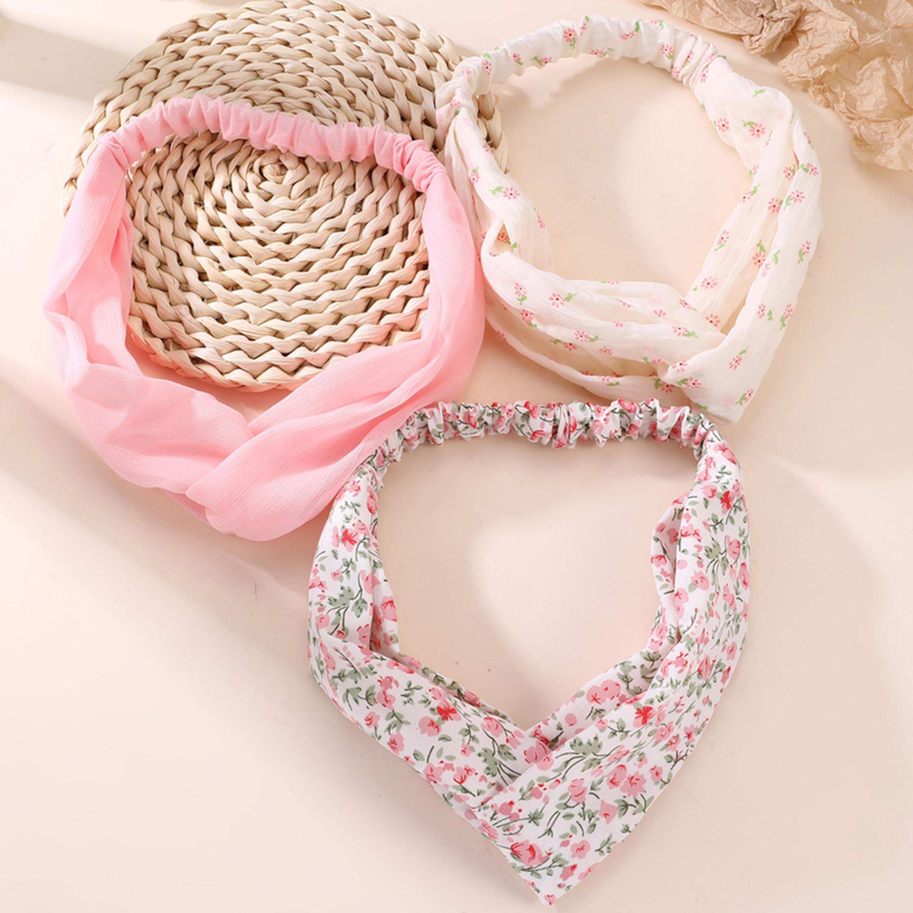 تيك تو - مجموعة من 3 قطع - بندانة رأس بتفاصيل ملتوية-women-hairaccessories-bands-image-3