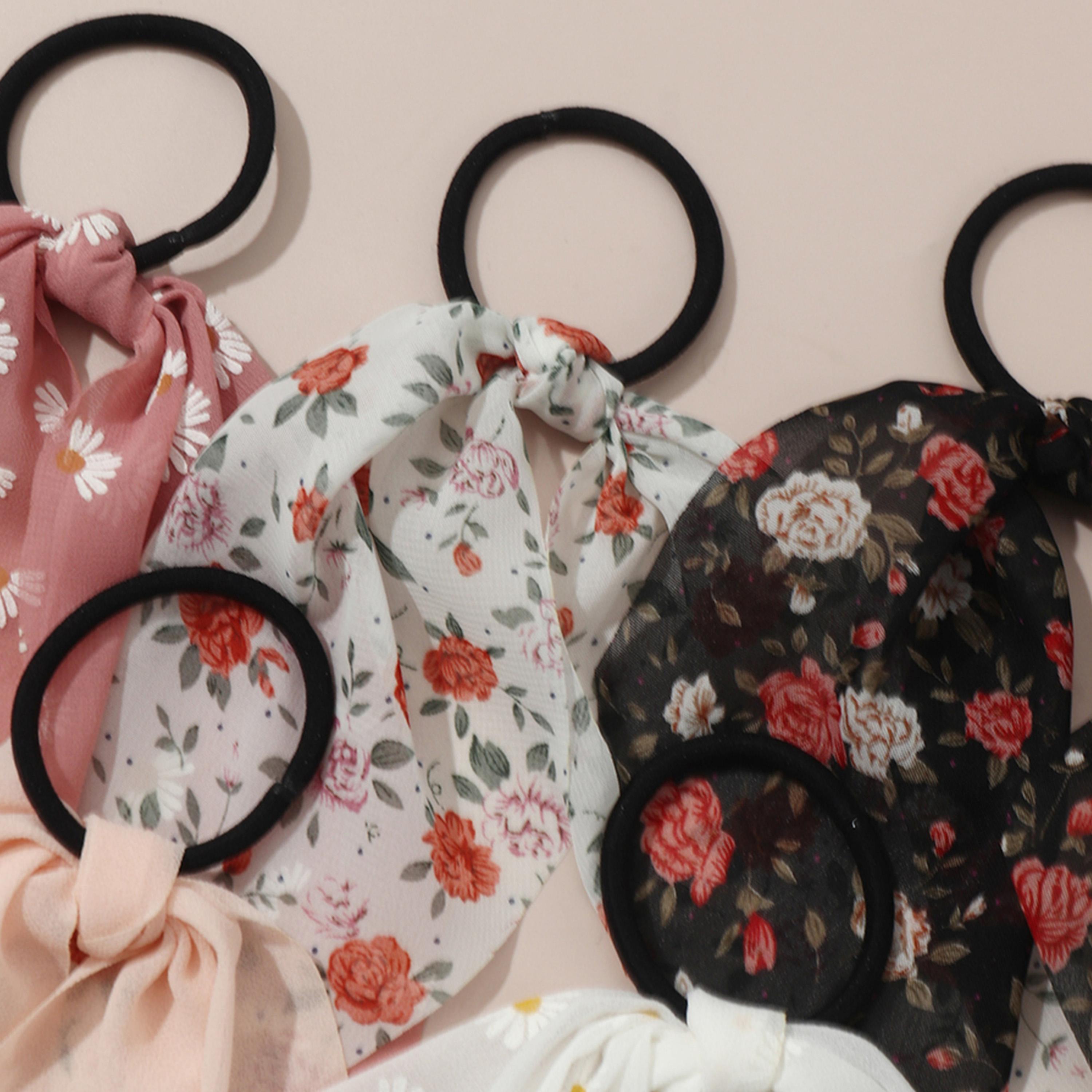تيك تو - مجموعة من 10 ربطات شعر على شكل فيونكة-women-hairaccessories-others-image-5