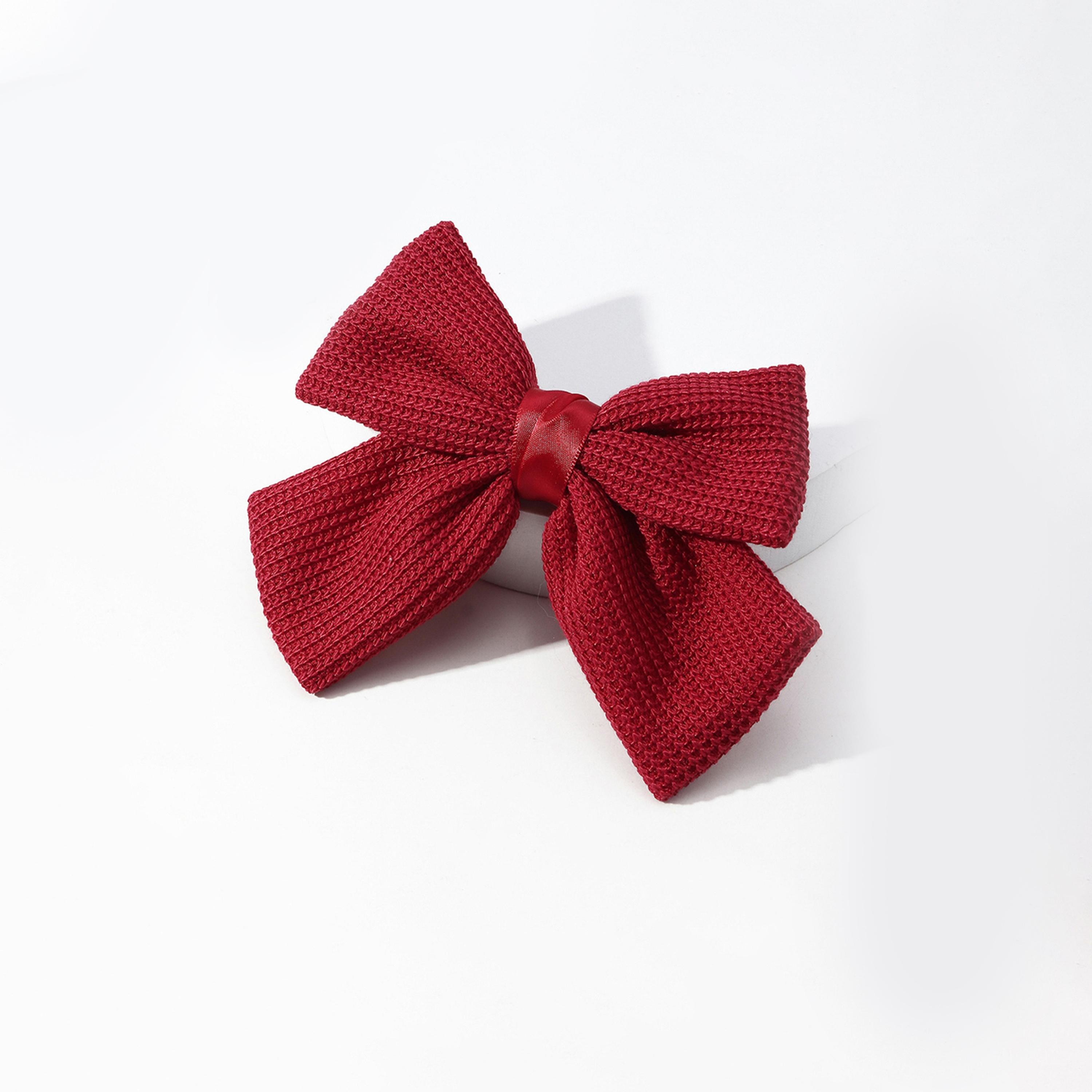 Take Two Textured Bow Hair Clip-women-hairaccessories-clips-image-1