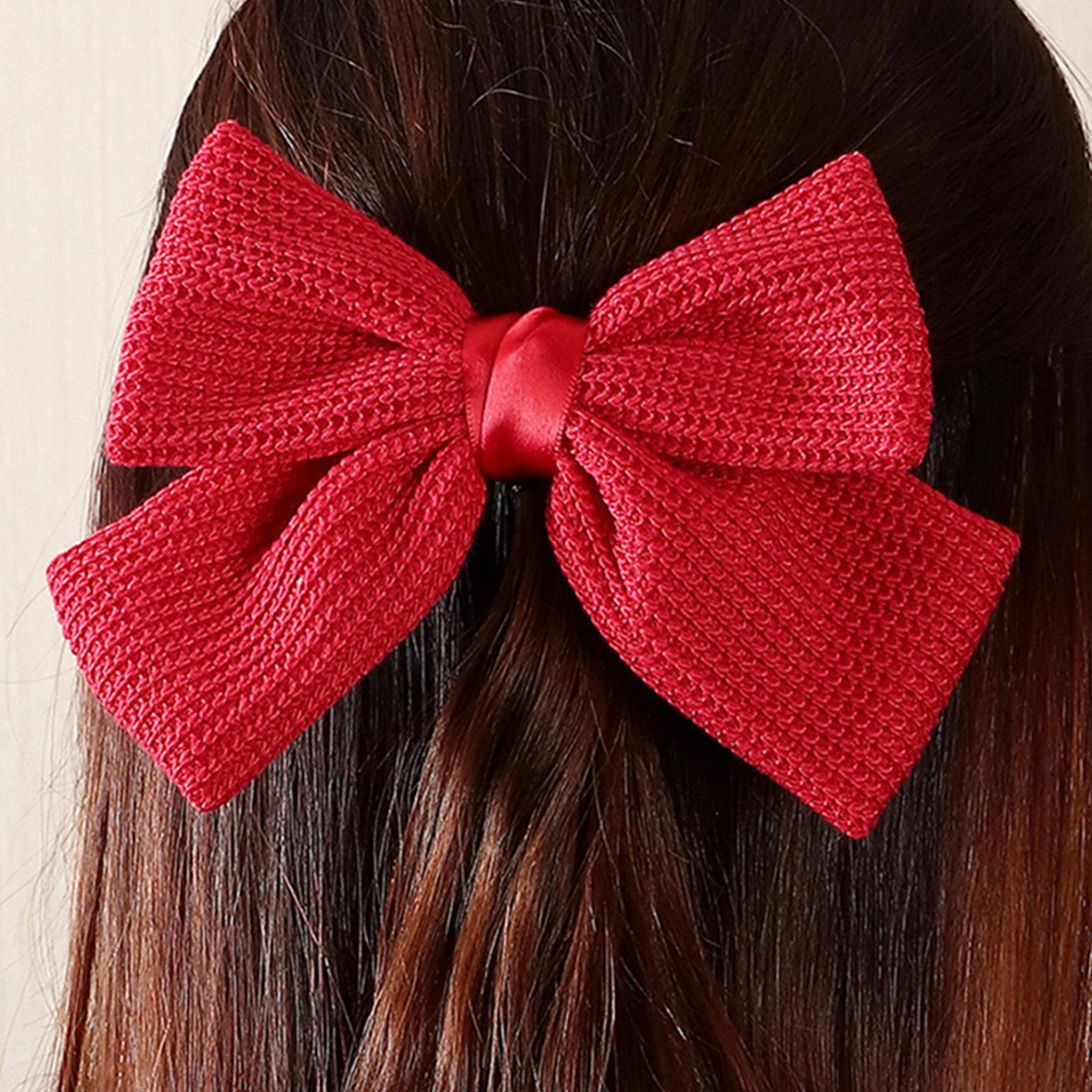 Take Two Textured Bow Hair Clip-women-hairaccessories-clips-image-2