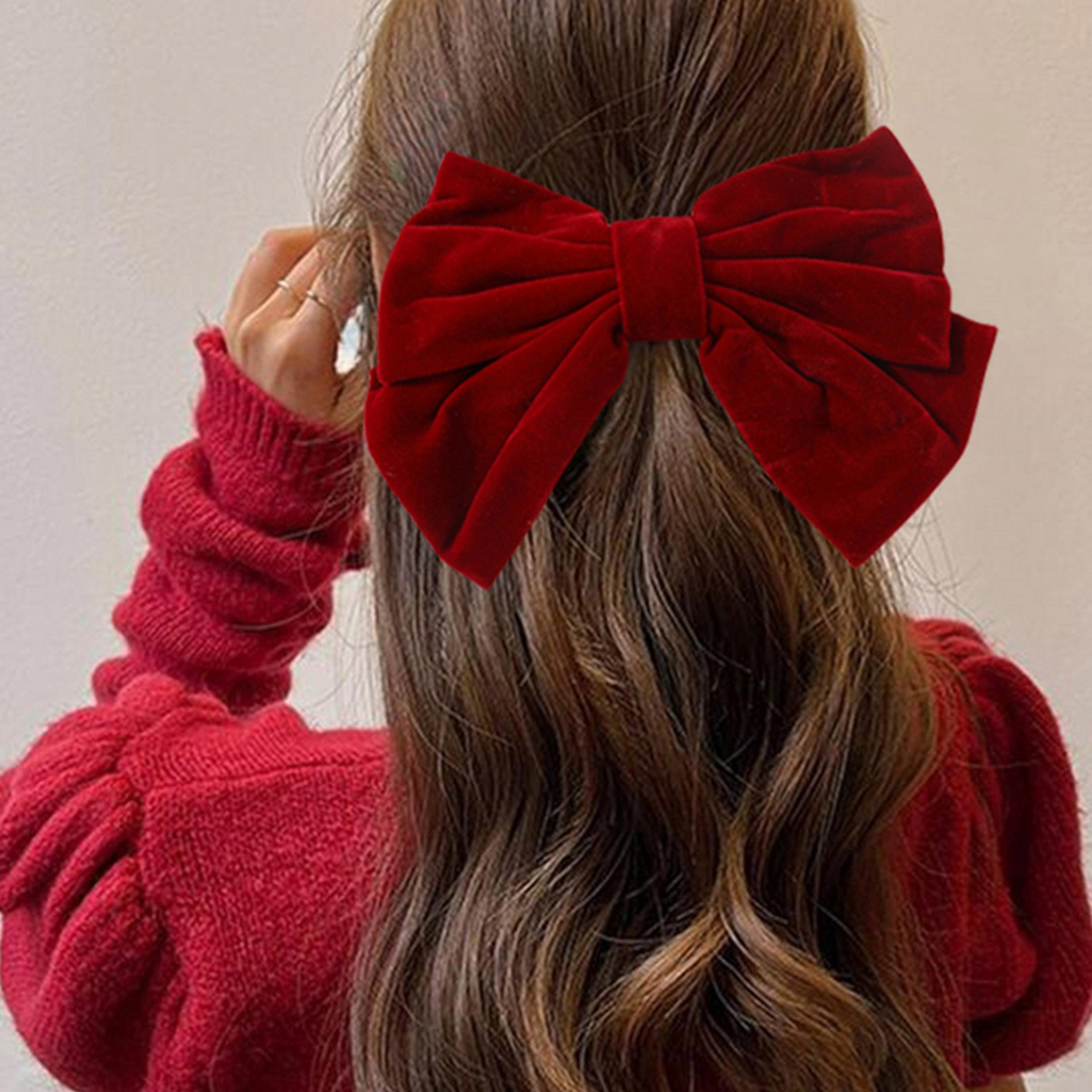 Take Two Velvet Bow Hair Clip-women-hairaccessories-clips-image-2
