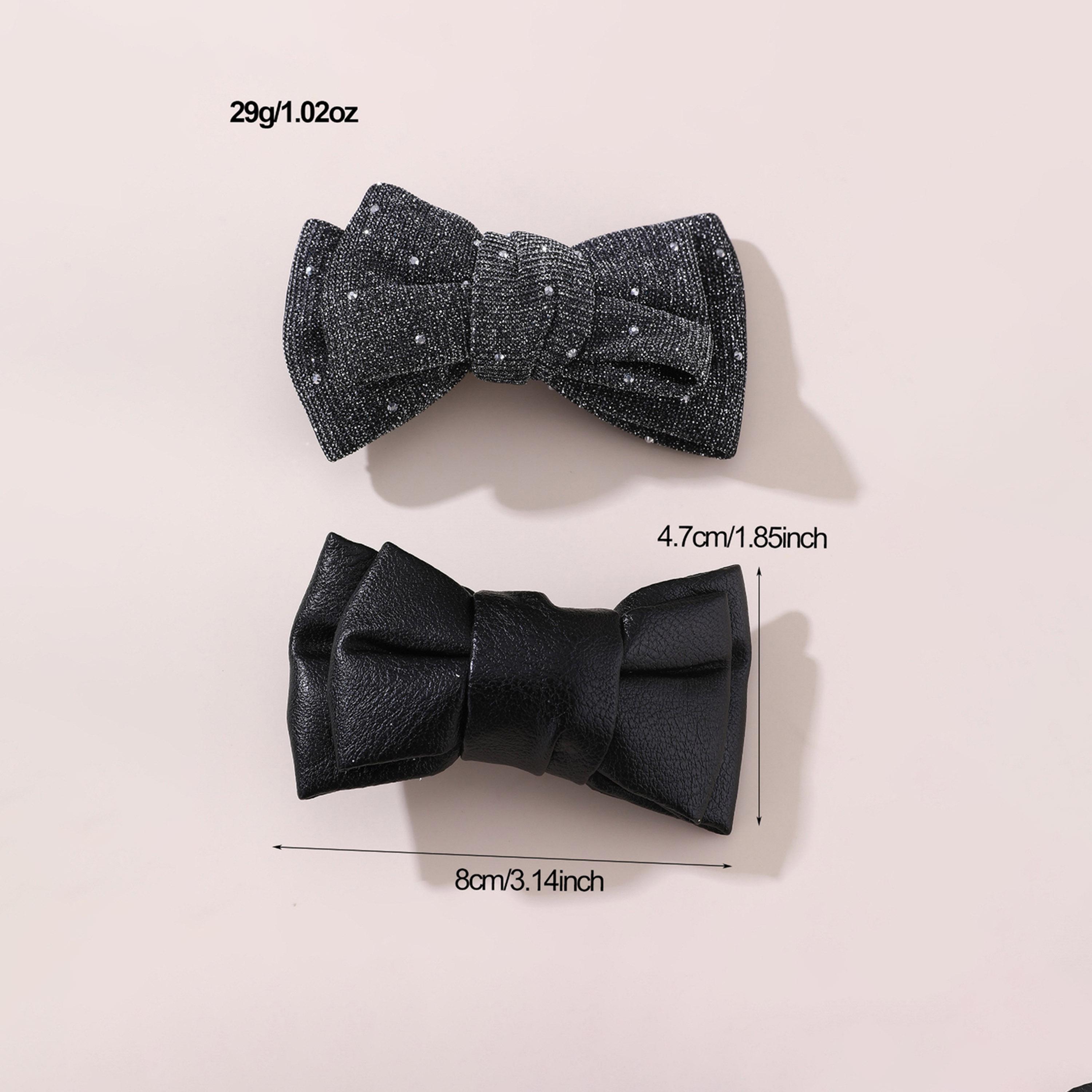 تيك تو - طقم قطعتين - مشبك شعر على شكل فيونكة-women-hairaccessories-clips-image-2