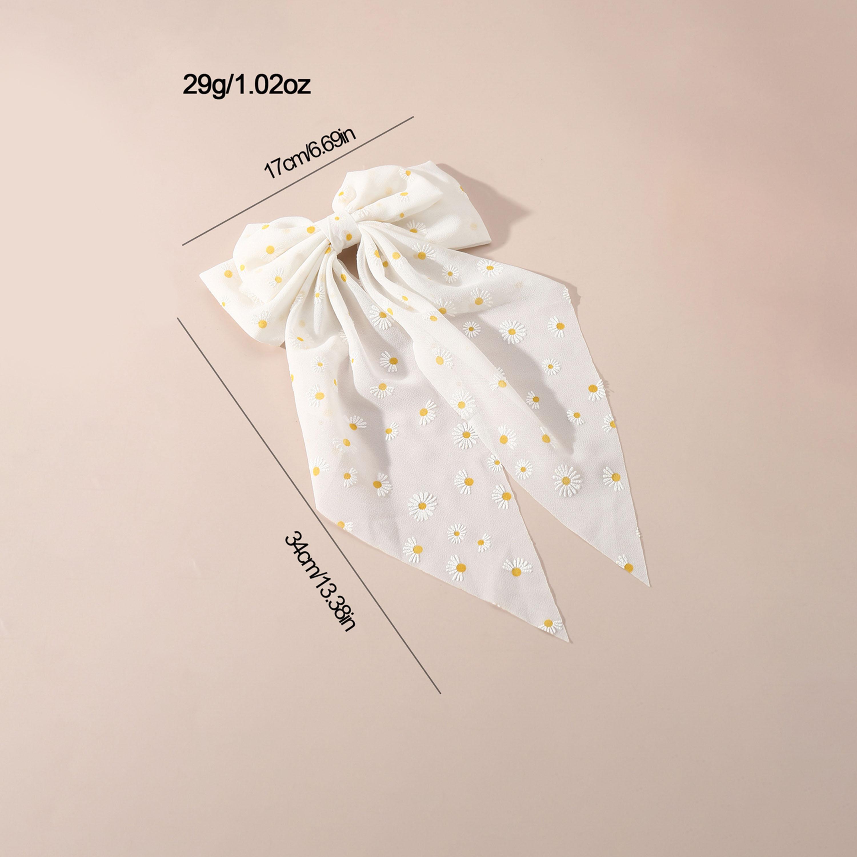 Take Two Floral Printed Bow Hair Clip-women-hairaccessories-clips-image-3