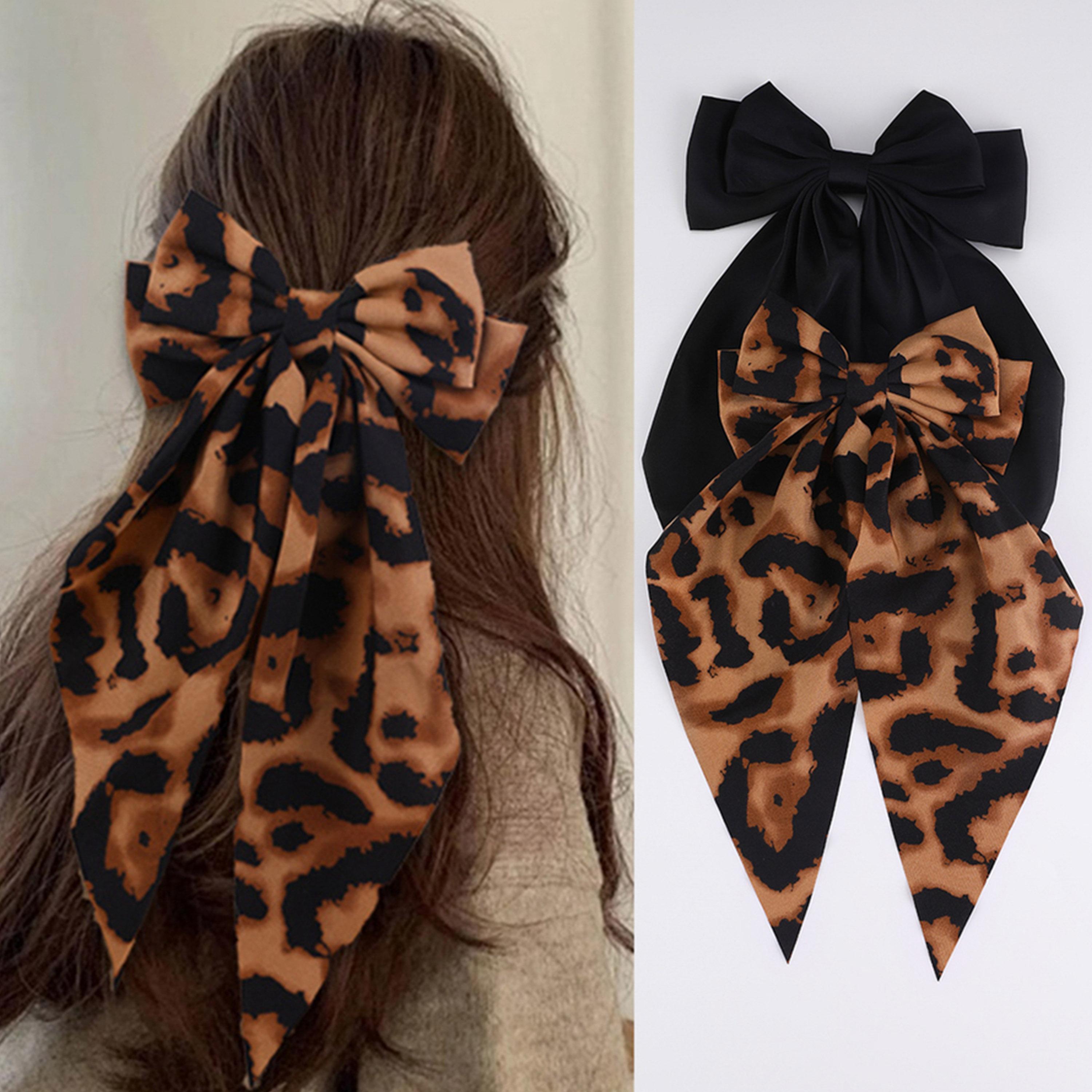 Take Two Solid Bow Ribbon Hair Clip-women-hairaccessories-clips-image-2