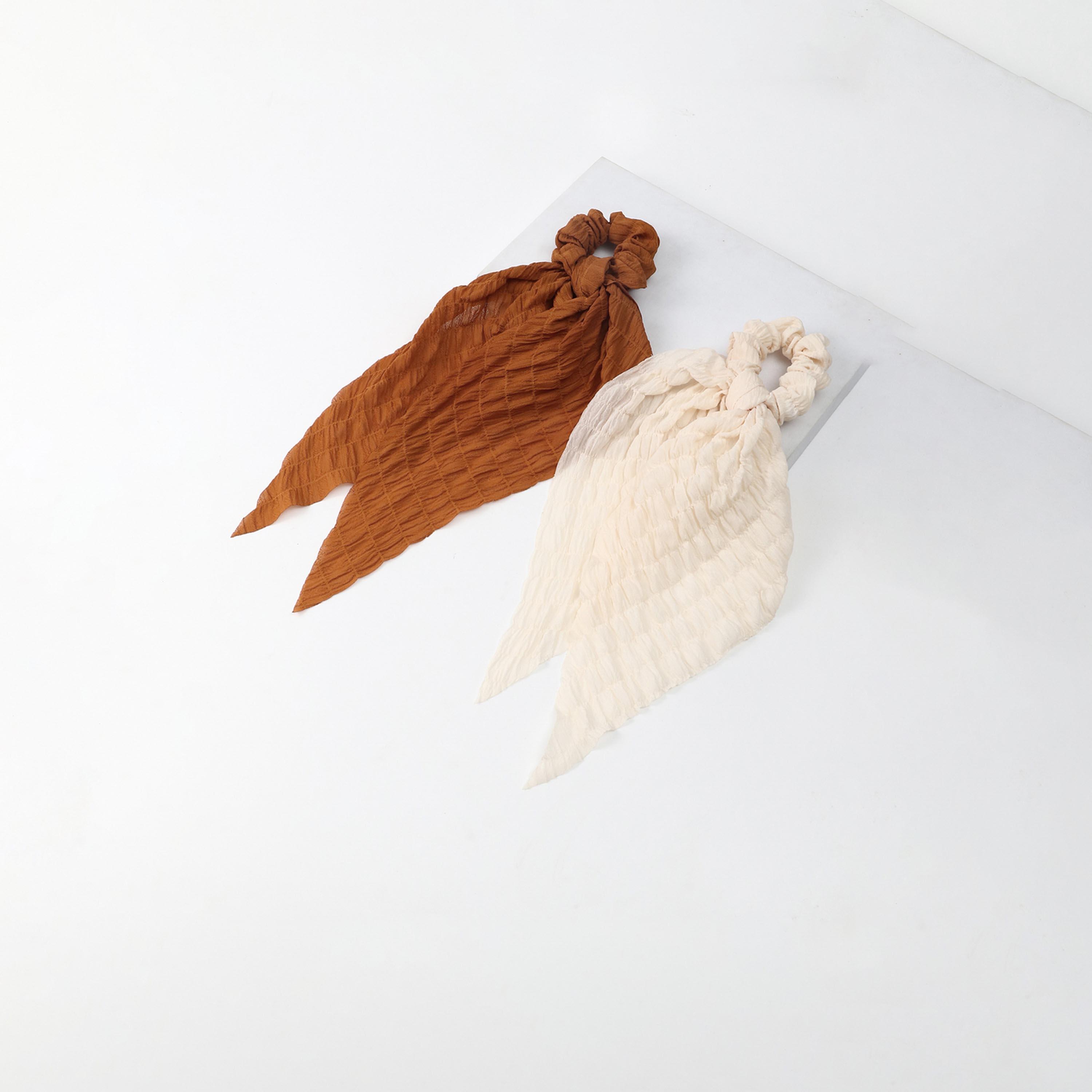 تيك تو - طقم قطعتين - ربطة شعر بشريط نسيجي-women-hairaccessories-bands-image-4