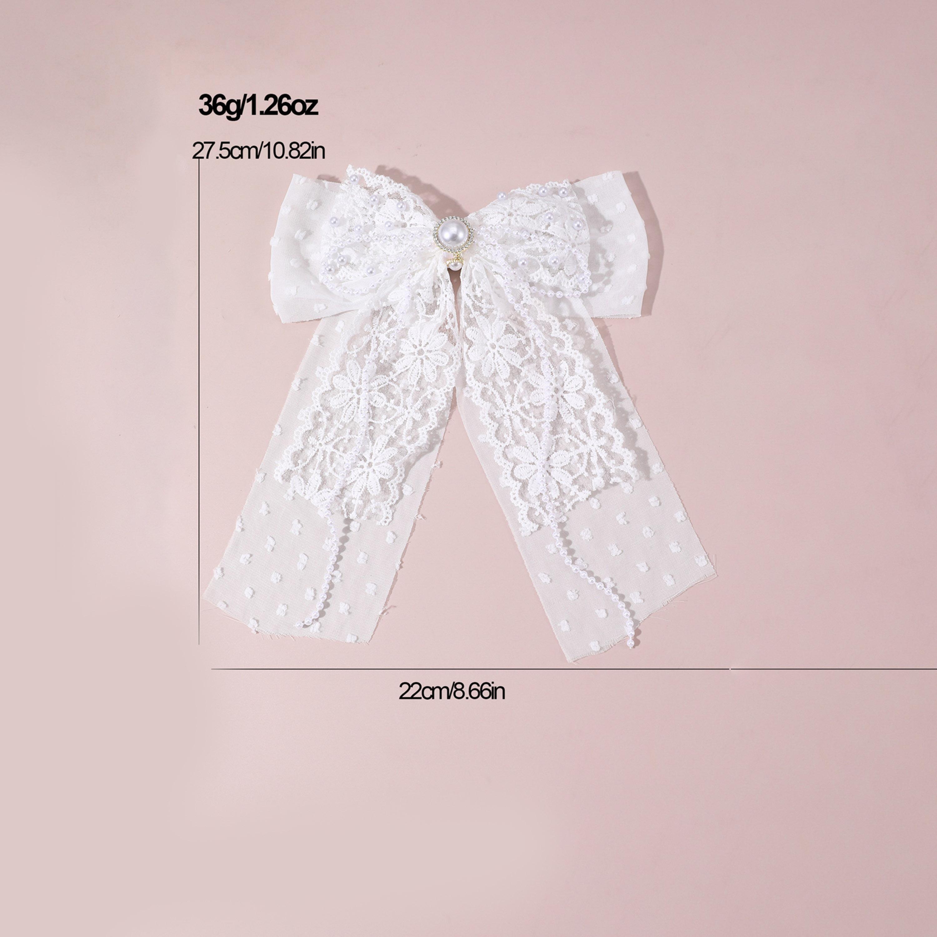 تيك تو - مشبك شعر على شكل شريط من الدانتيل-women-hairaccessories-clips-image-3