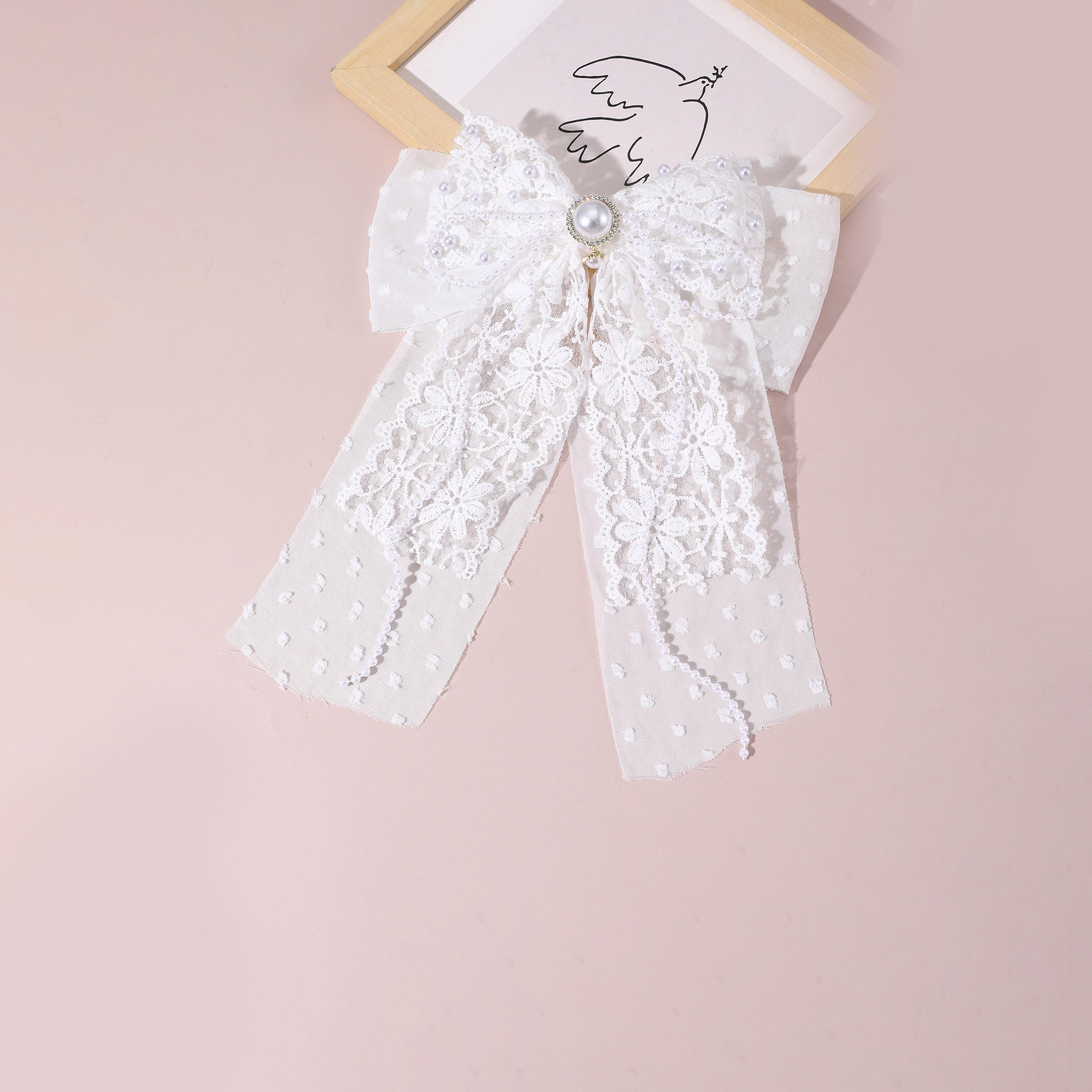 تيك تو - مشبك شعر على شكل شريط من الدانتيل-women-hairaccessories-clips-image-4