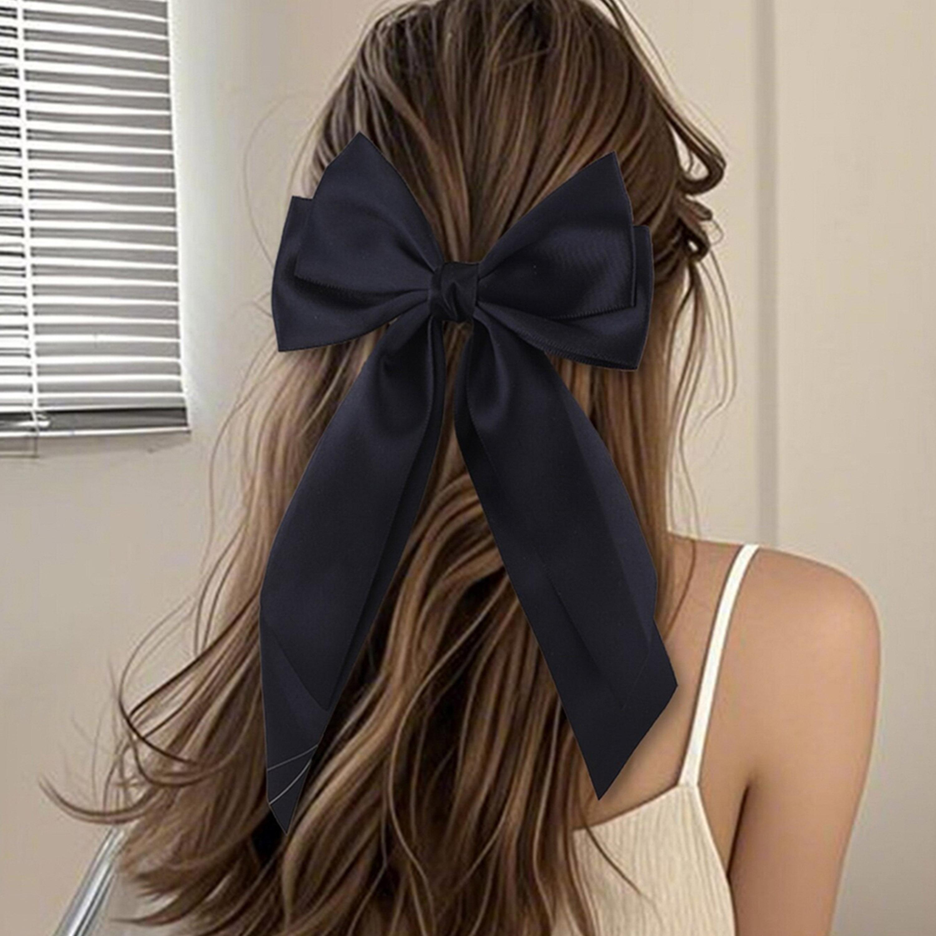 Take Two Solid Bow Hair Clip-women-hairaccessories-clips-image-2