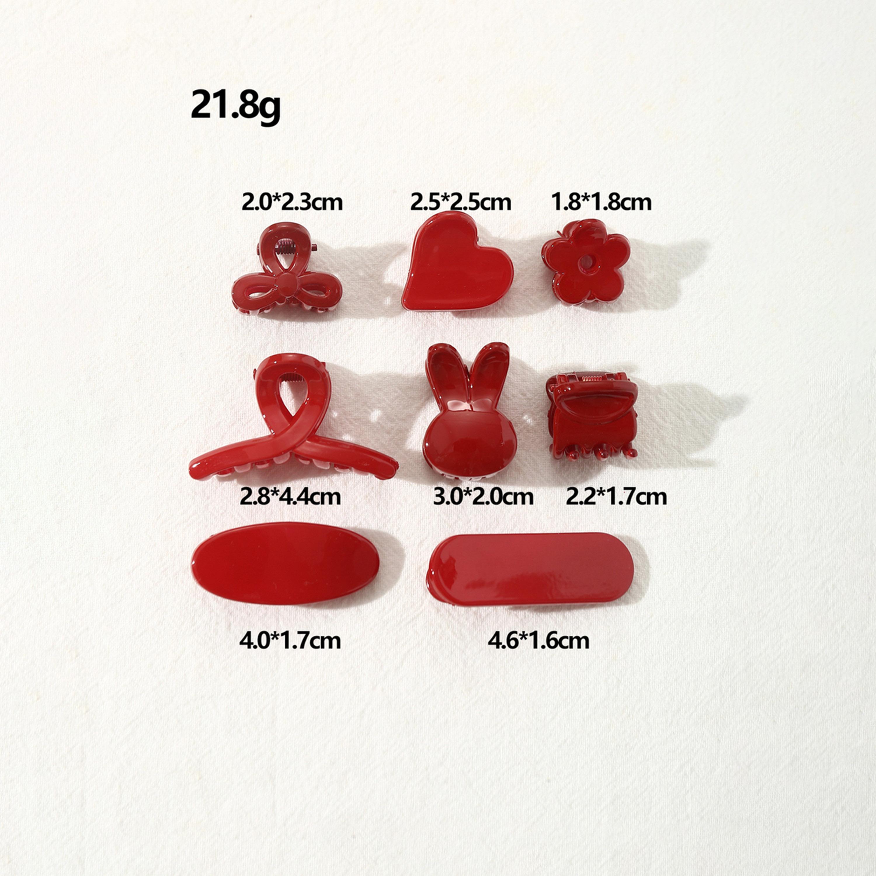 Take Two Set of 8 - Solid Hair Clip-women-hairaccessories-clips-image-2