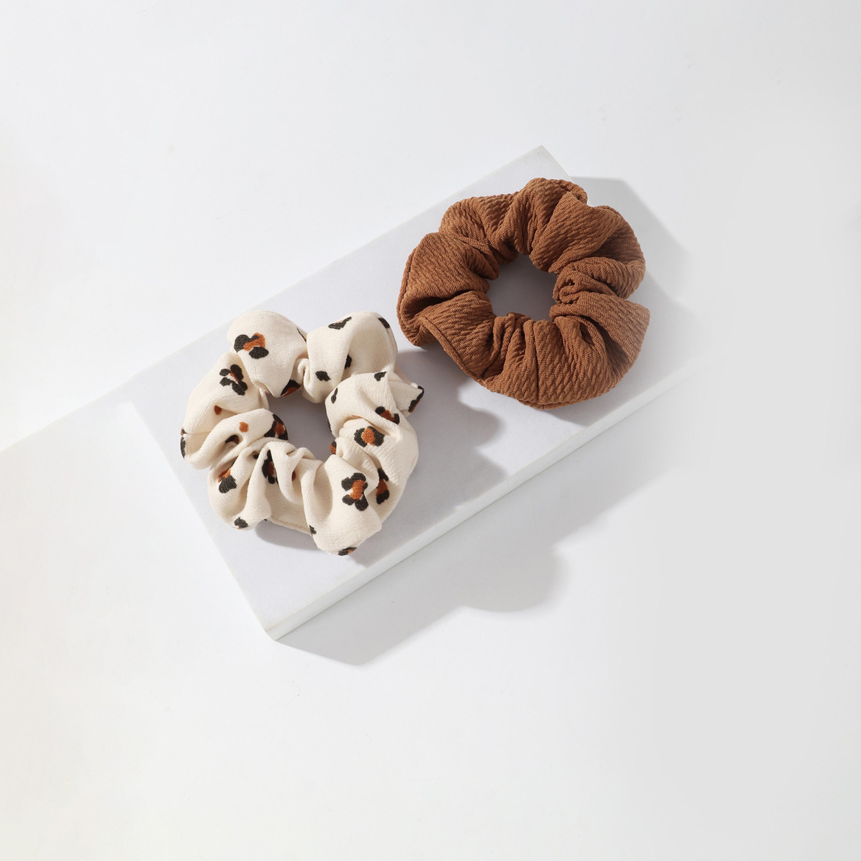 Take Two Set of 2 - Textured Scrunchies-women-hairaccessories-others-image-3