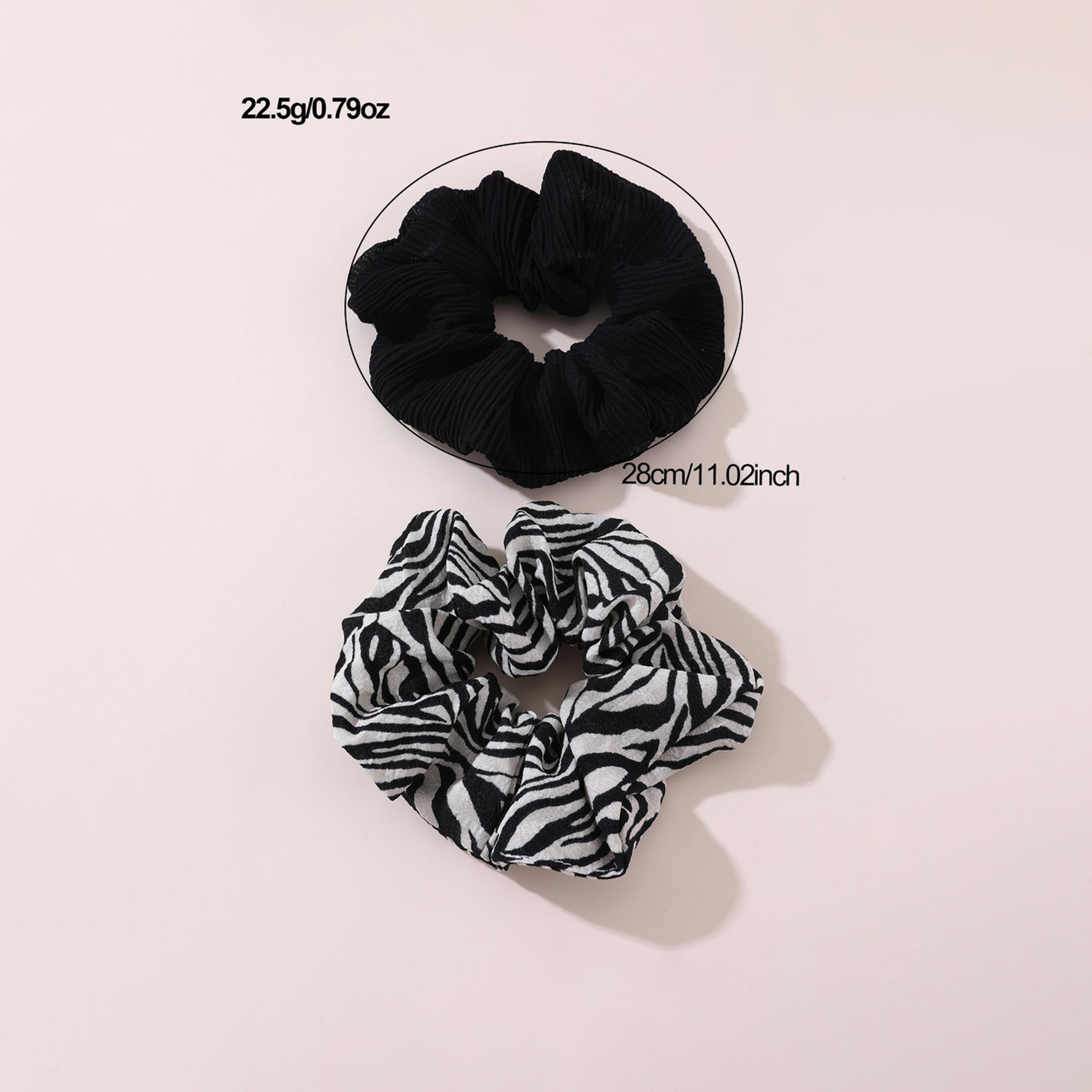 Take Two Set of 2 - Printed Hair Tie-women-hairaccessories-bands-image-2