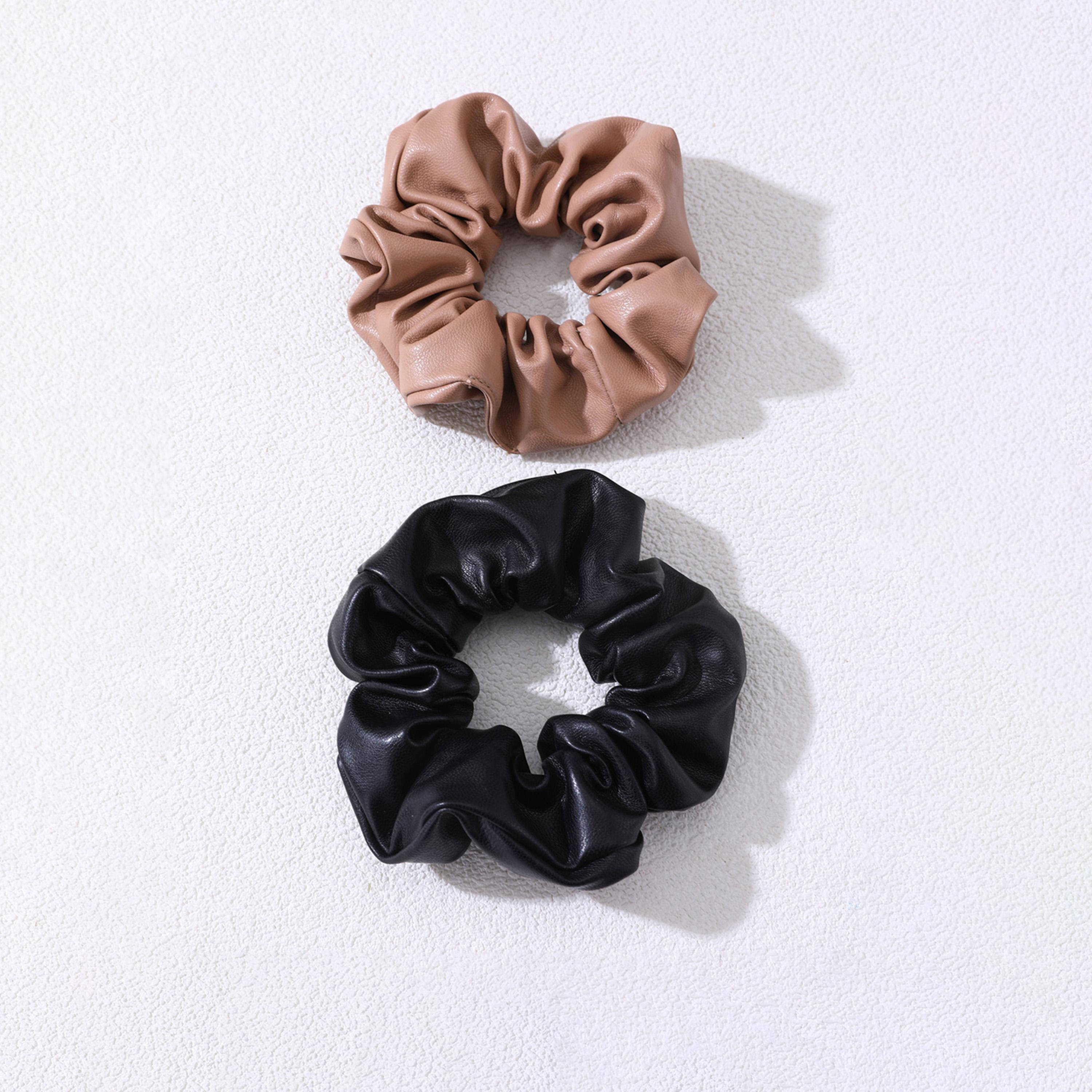Take Two Set of 2 - Leather Hair Ties-women-hairaccessories-others-image-1