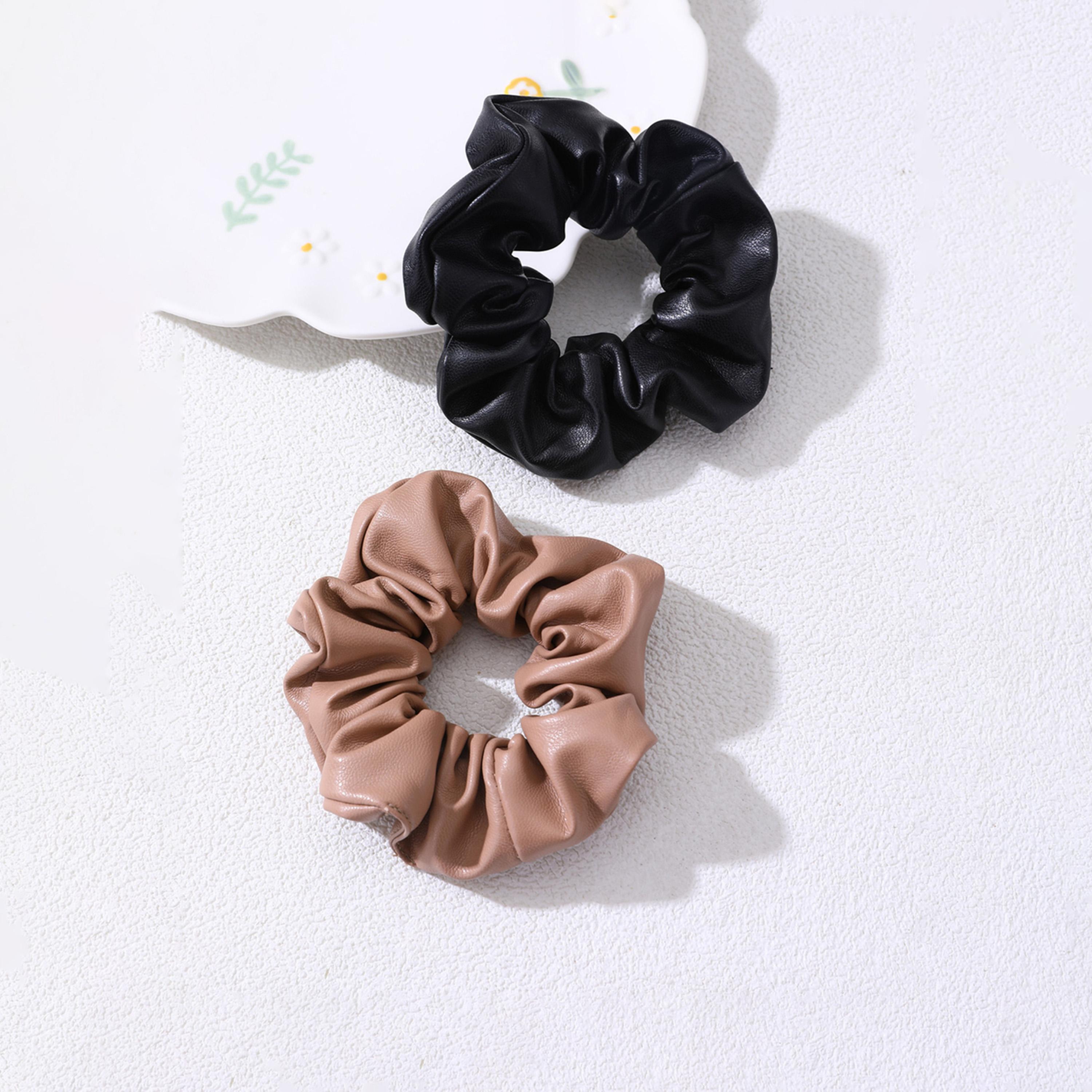 Take Two Set of 2 - Leather Hair Ties-women-hairaccessories-others-image-2