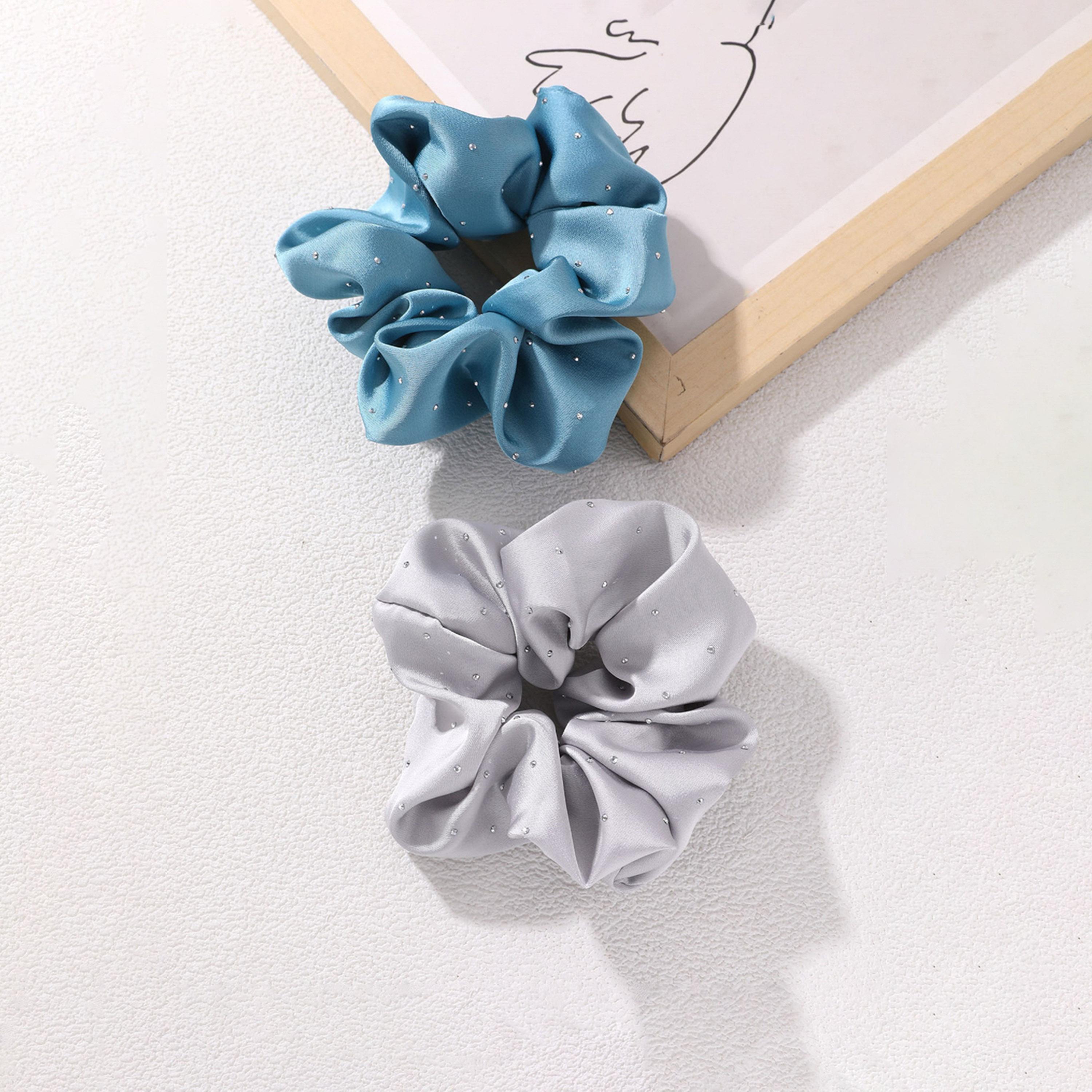 Take Two Set of 2 - Satin Hair Tie-women-hairaccessories-bands-image-2