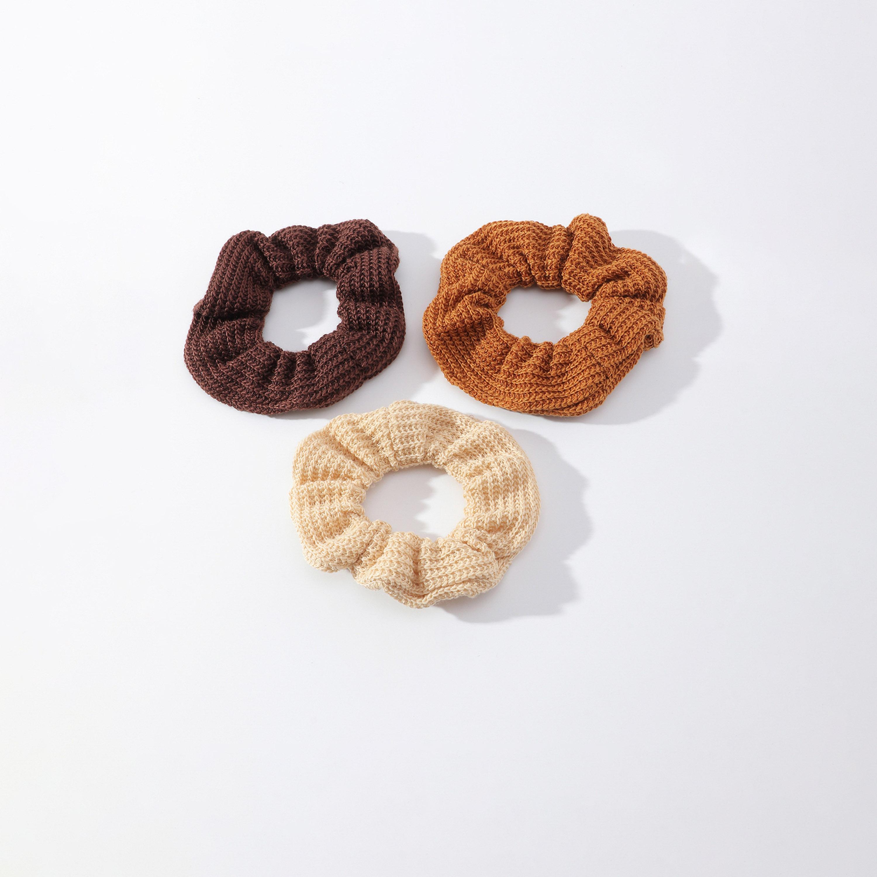 Take Two Set of 3 - Knitted Hair Ties-women-hairaccessories-bands-image-1