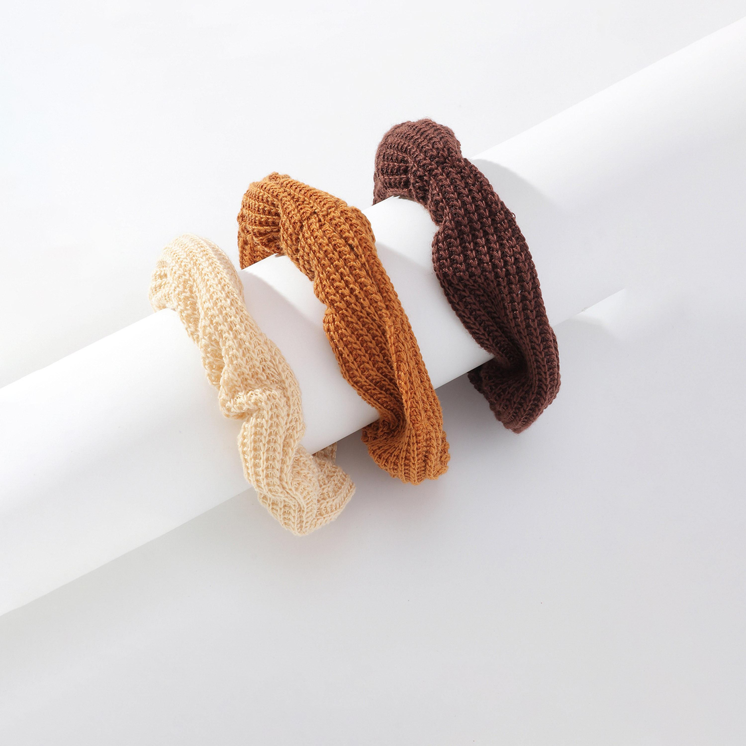Take Two Set of 3 - Knitted Hair Ties-women-hairaccessories-bands-image-3