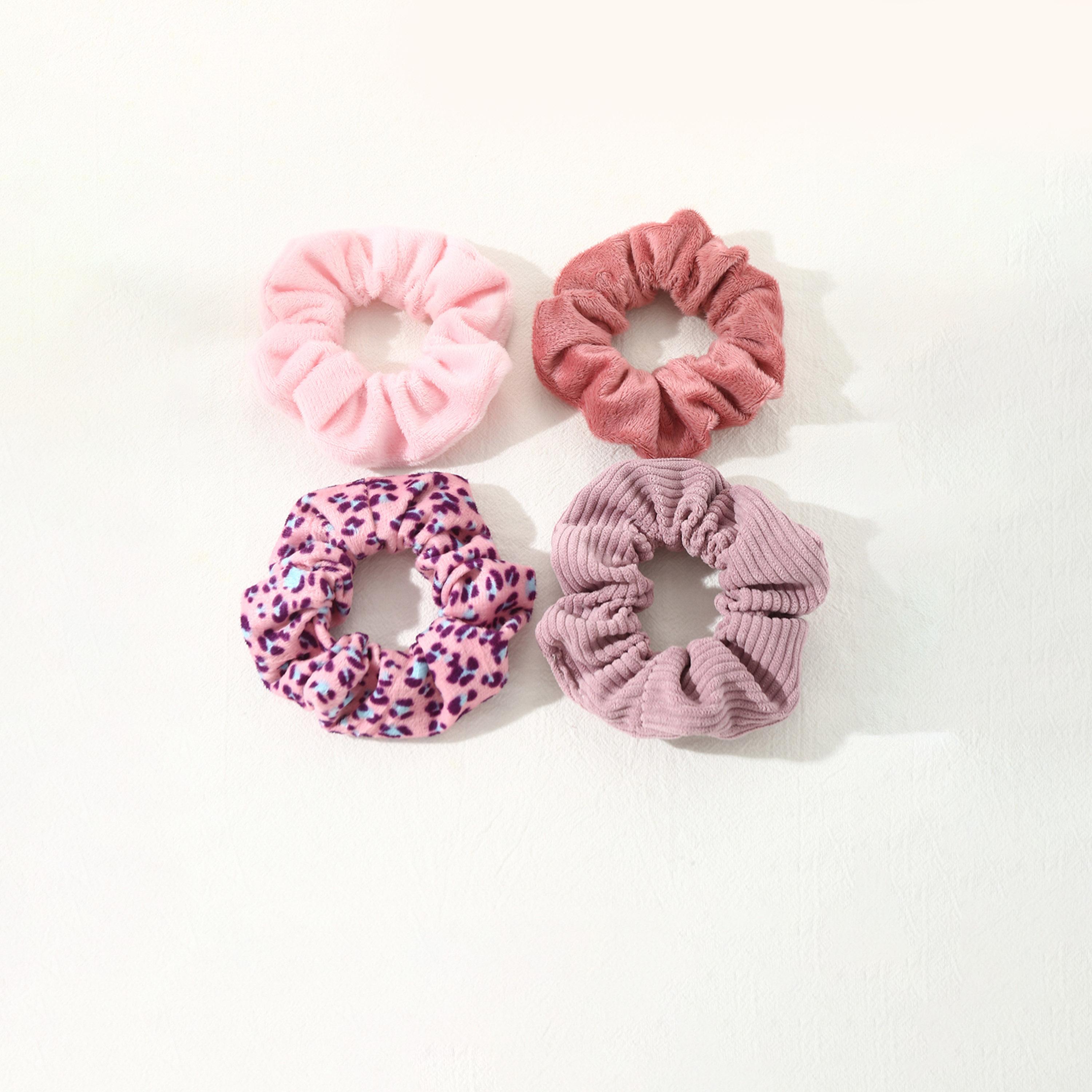 تيك تو - طقم 4 ربطات شعر متنوعة-women-hairaccessories-bands-image-1