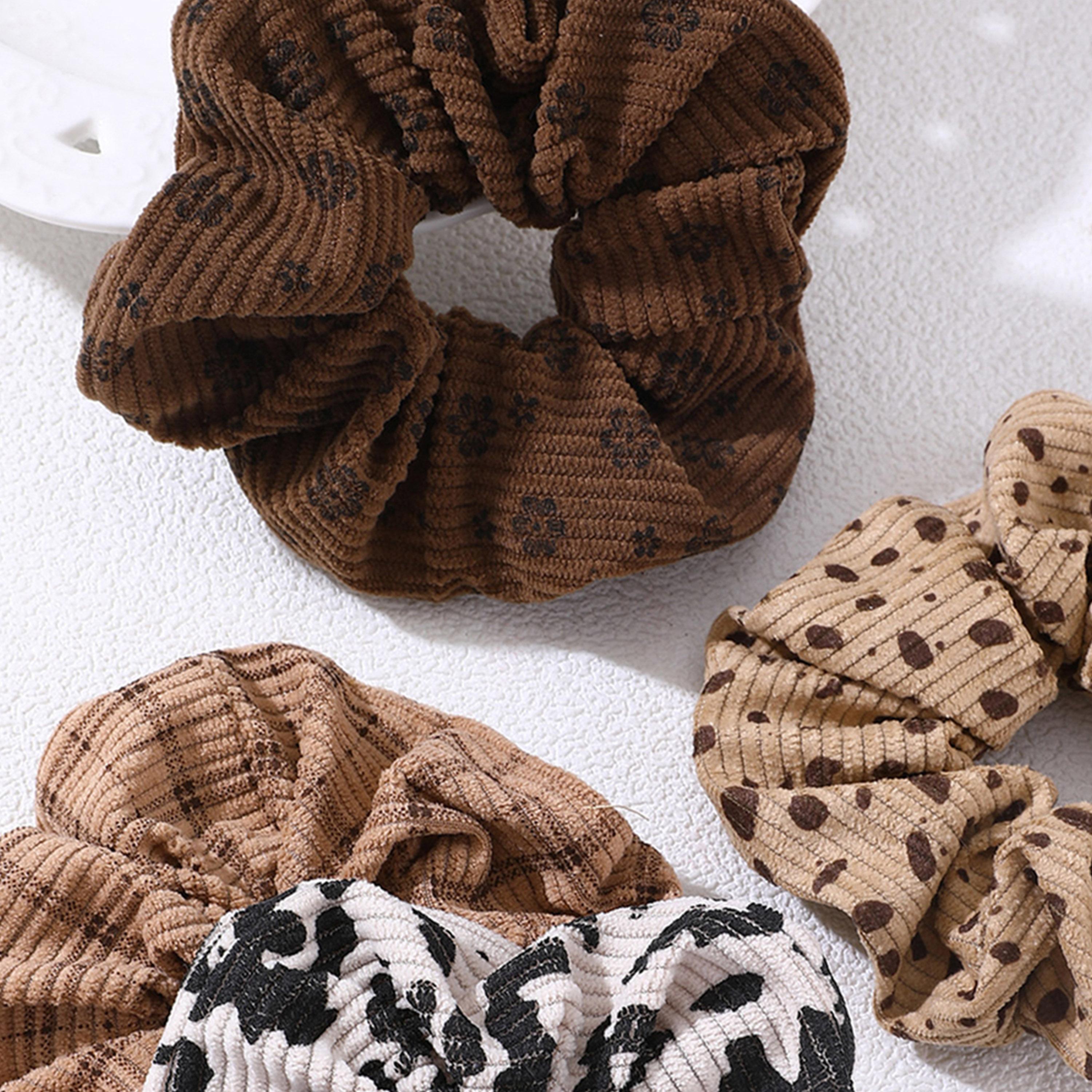 Take Two Set of 4 - Printed Hair Tie-women-hairaccessories-bands-image-4