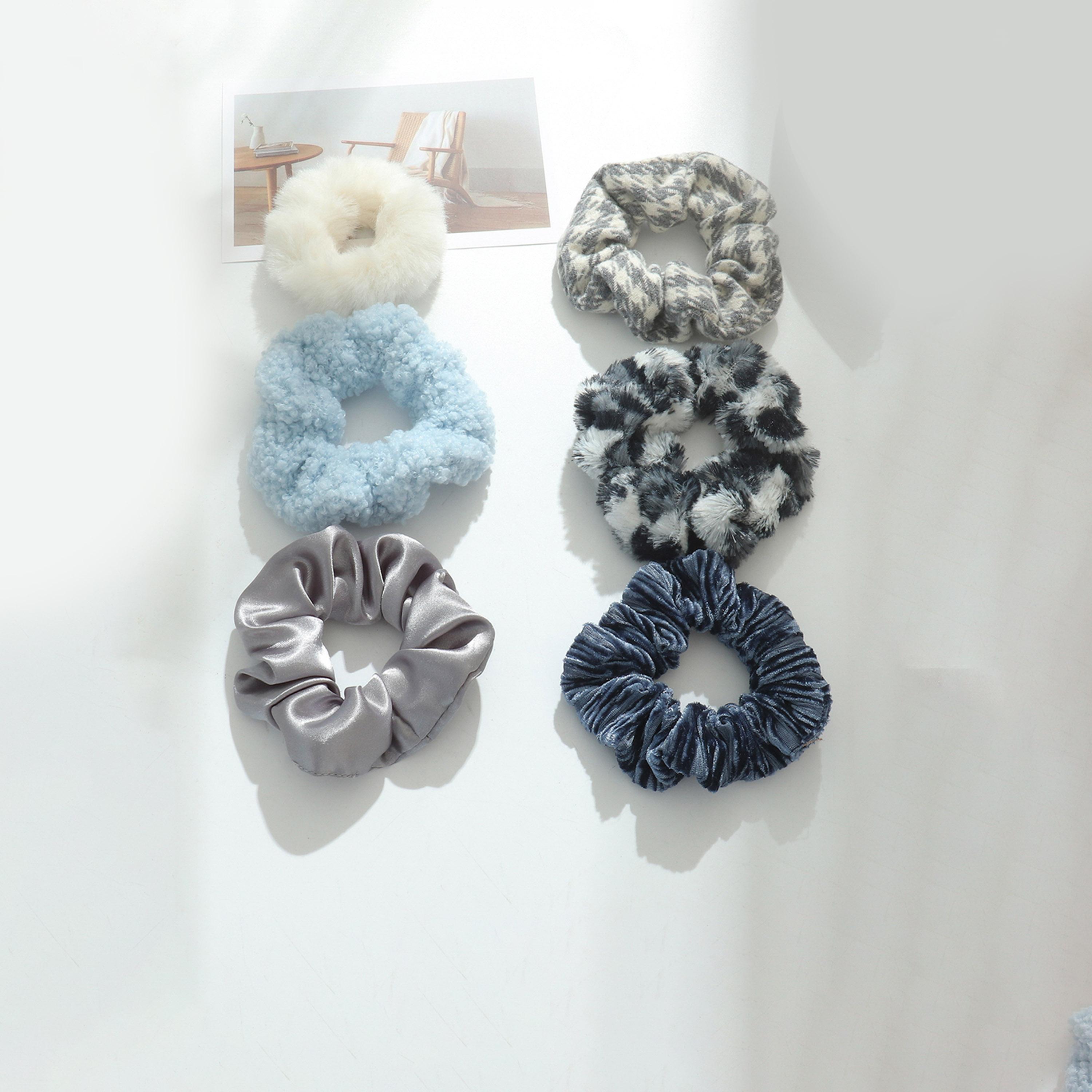 تيك تو - طقم 6 ربطات شعر متنوعة-women-hairaccessories-bands-image-1