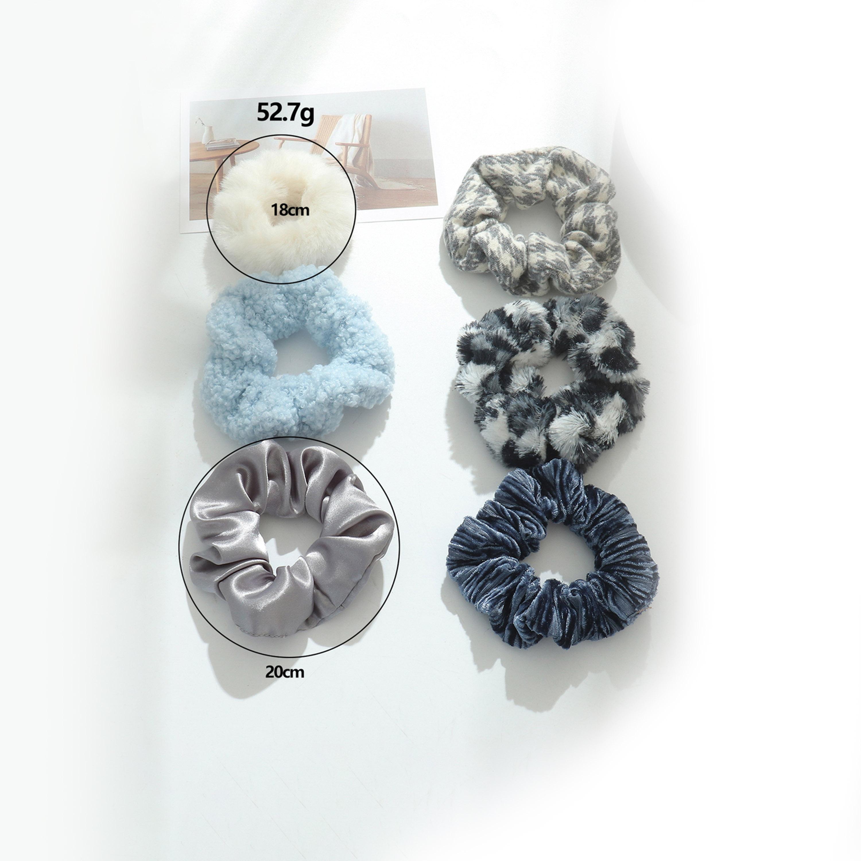 تيك تو - طقم 6 ربطات شعر متنوعة-women-hairaccessories-bands-image-3