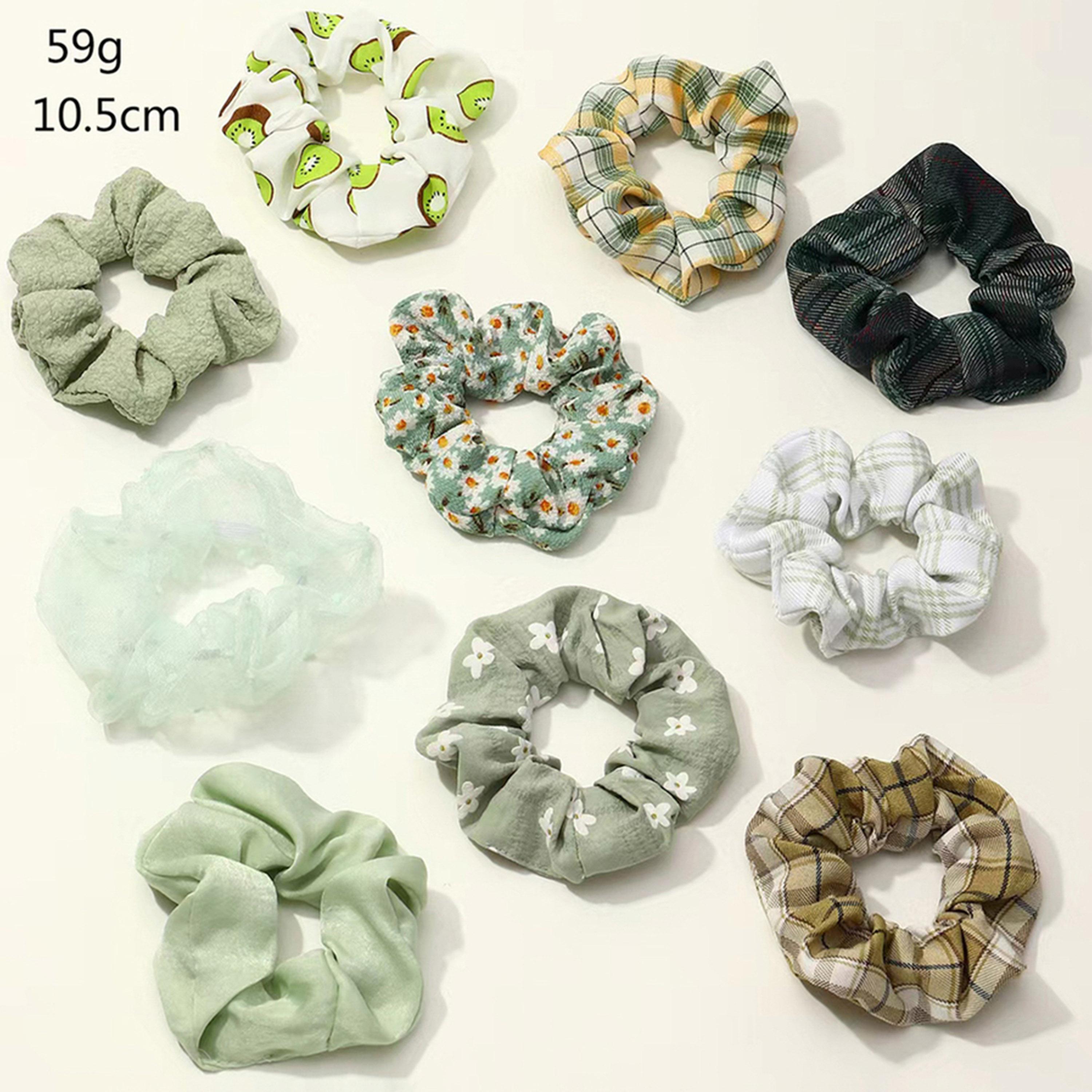 تيك تو - طقم 10 ربطات شعر مطبوعة-women-hairaccessories-bands-image-3
