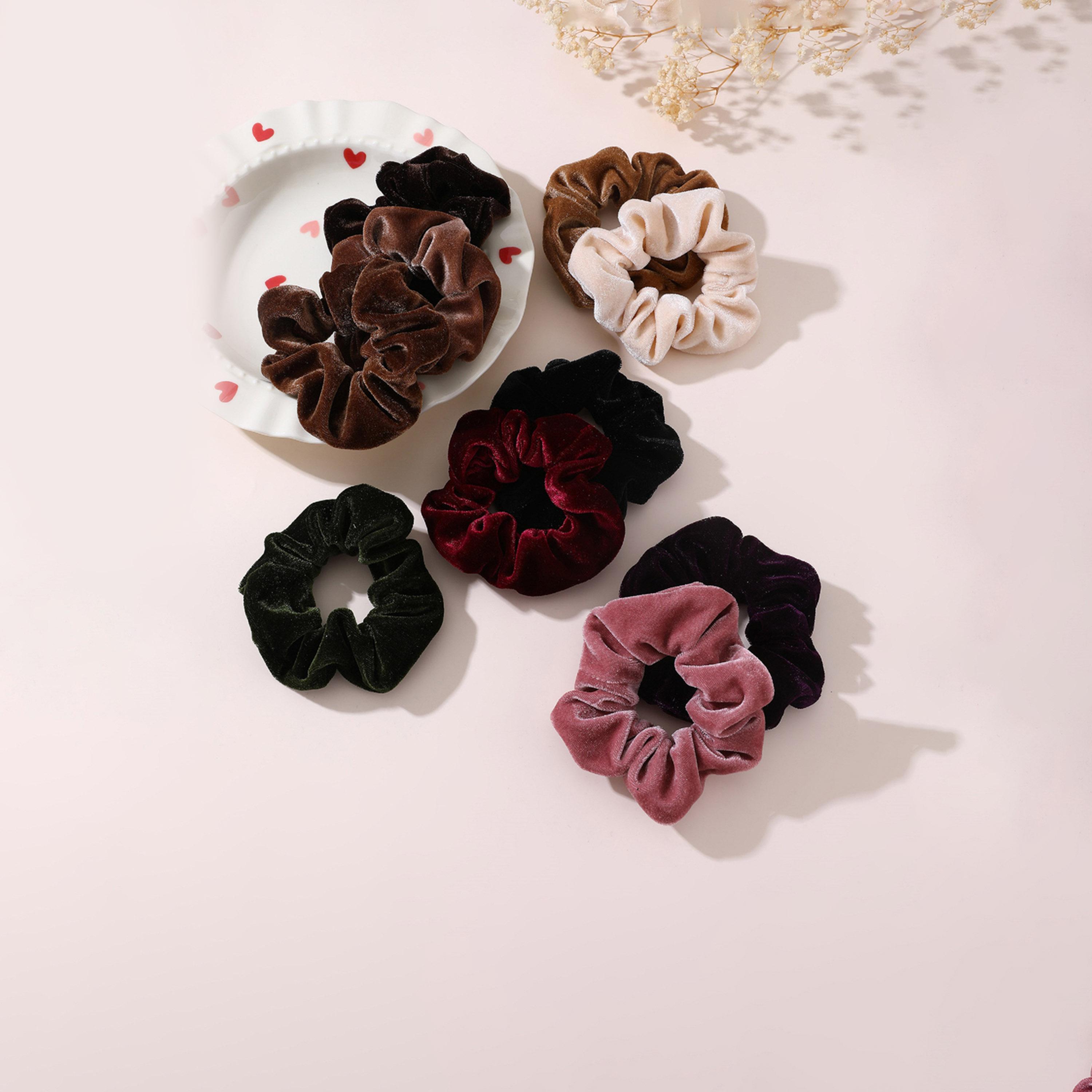 Take Two Set of 10 - Solid Hair Tie-women-hairaccessories-bands-image-1