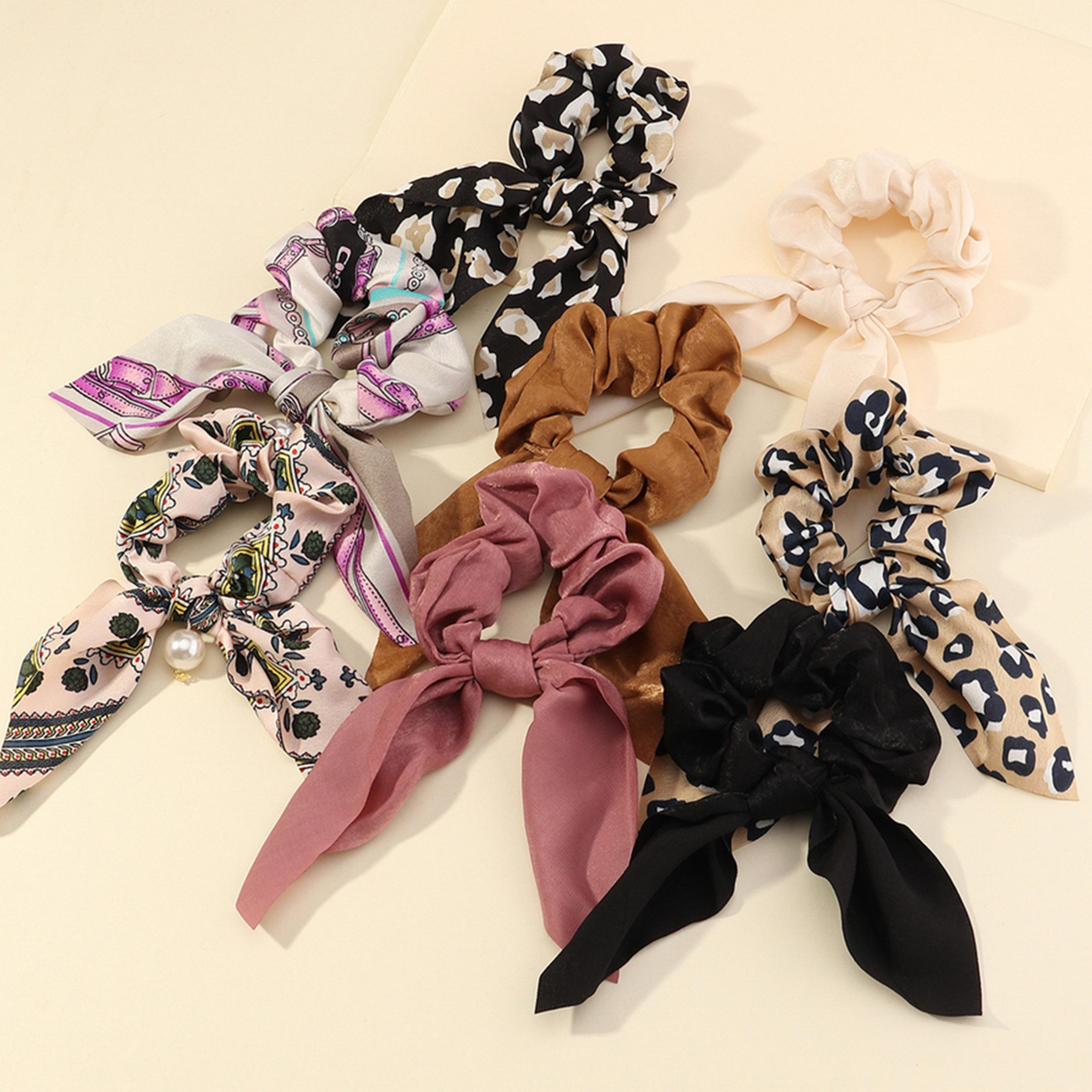 Take Two Set of 8 - Bow Hair Tie-women-hairaccessories-bands-image-2