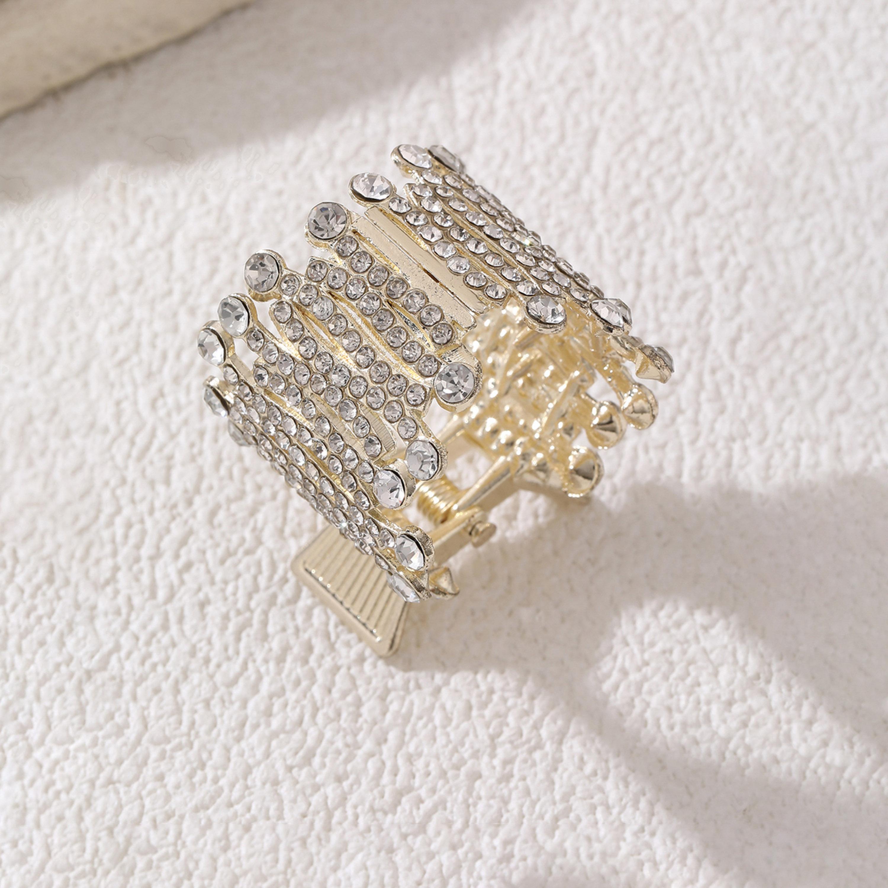 Take Two Rhinestone Embellished Claw Clip-women-hairaccessories-clips-image-1