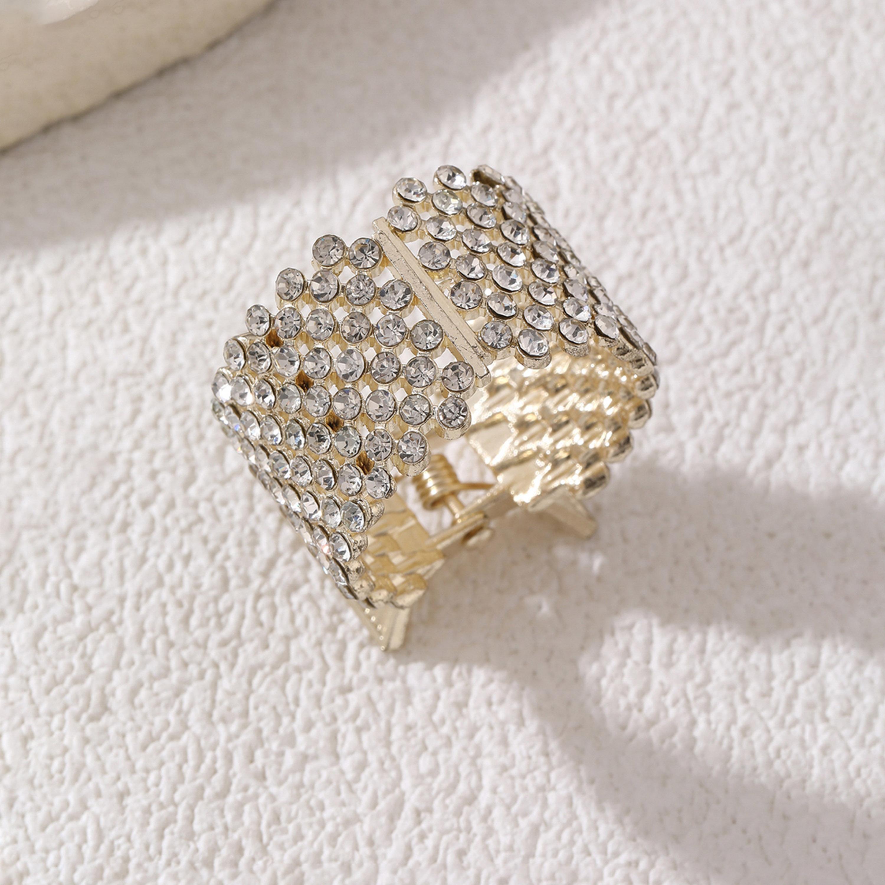 Take Two Rhinestone Embellished Claw Clip-women-hairaccessories-clips-image-1