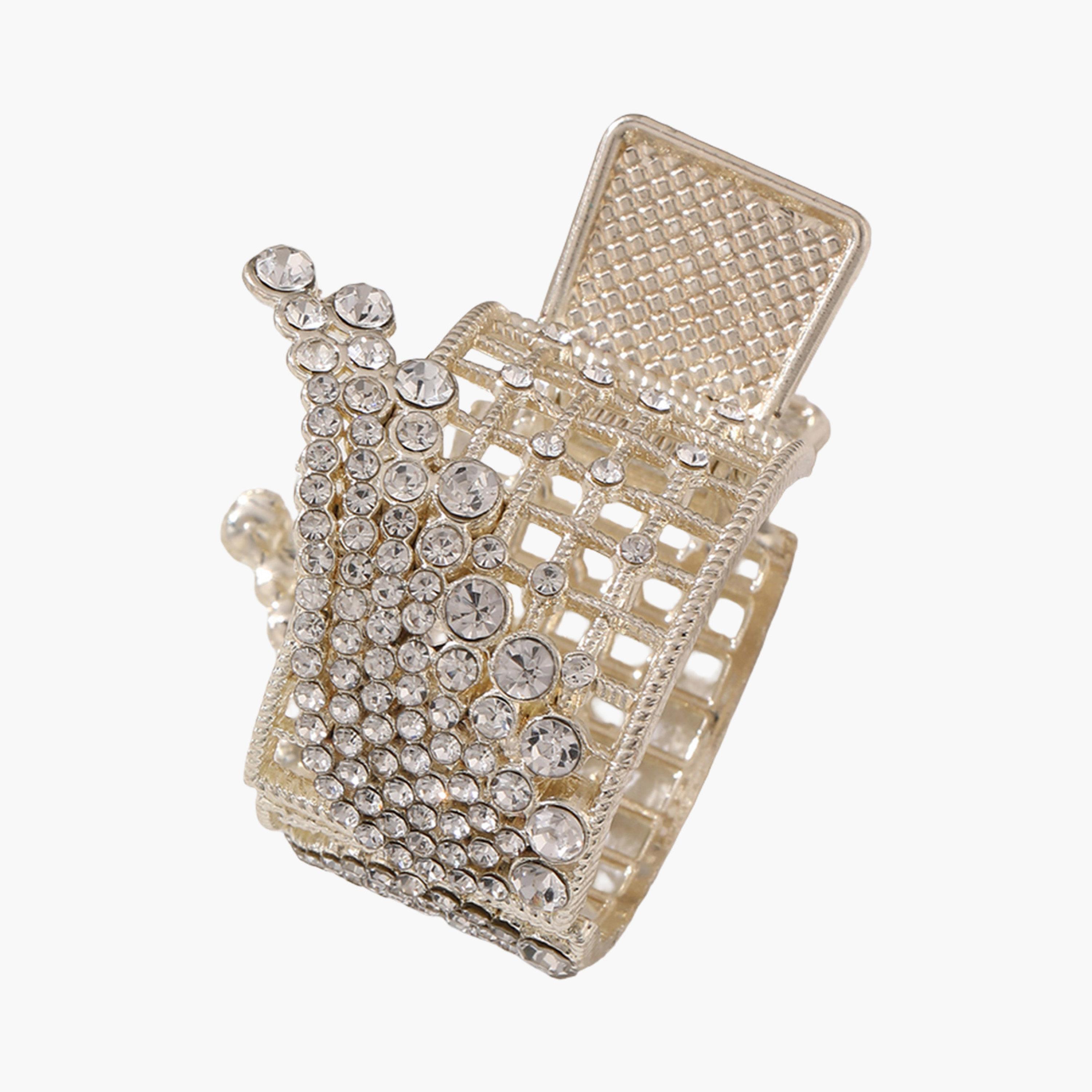Take Two Rhinestone Embellished Claw Clip-women-hairaccessories-clips-image-1