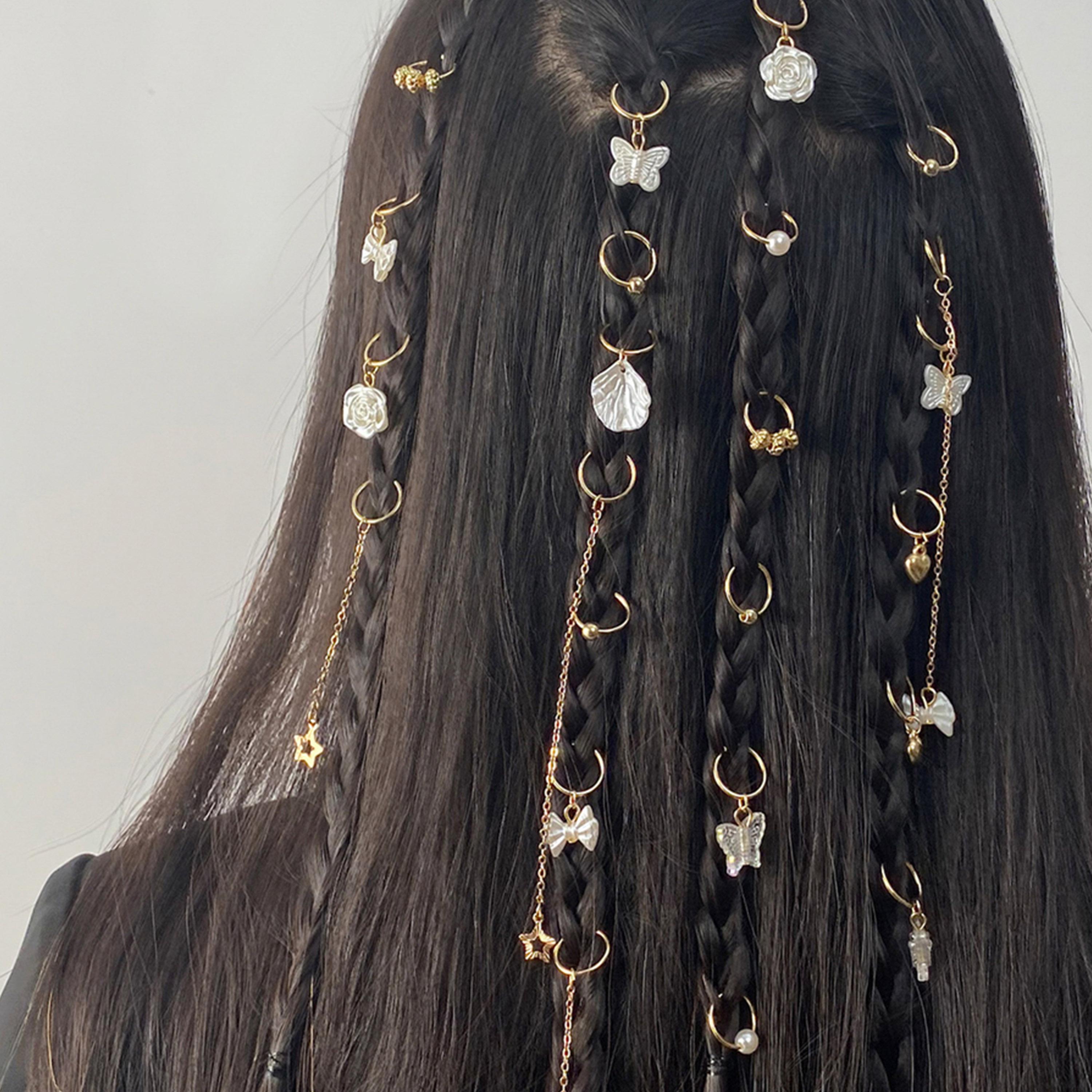 Take Two Set of 24 - Embellished Hair Rings-women-hairaccessories-others-image-2