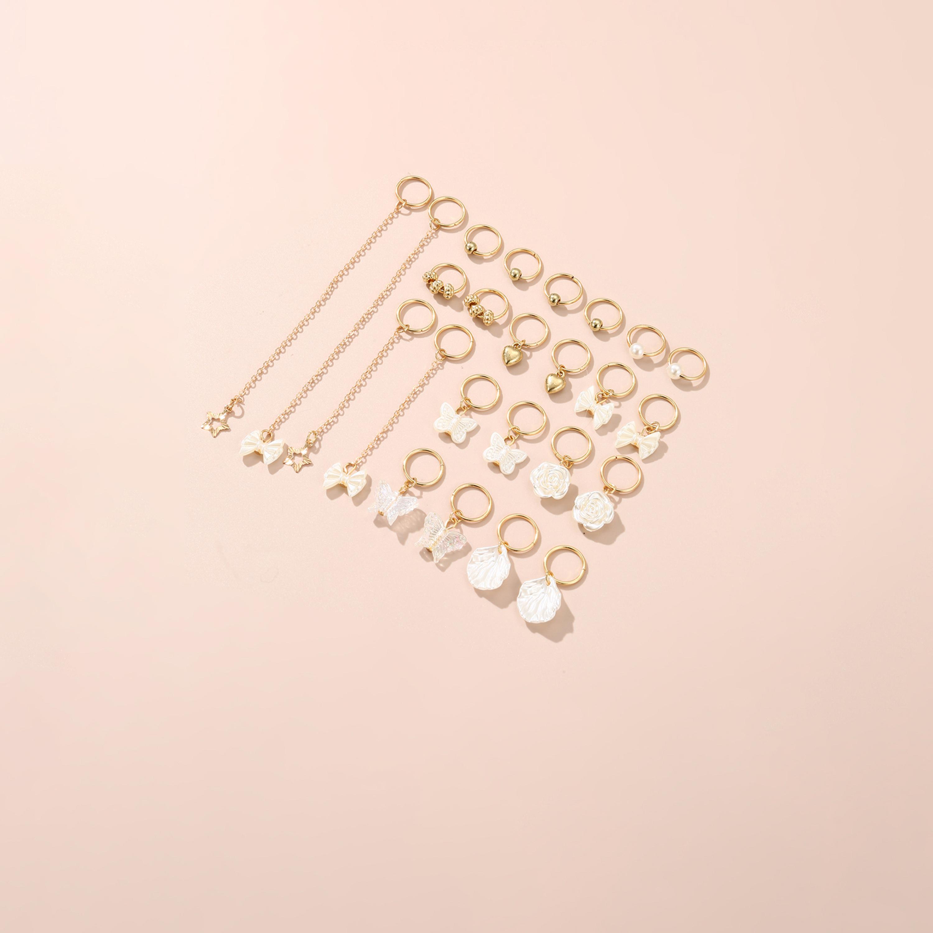 Take Two Set of 24 - Embellished Hair Rings-women-hairaccessories-others-image-3